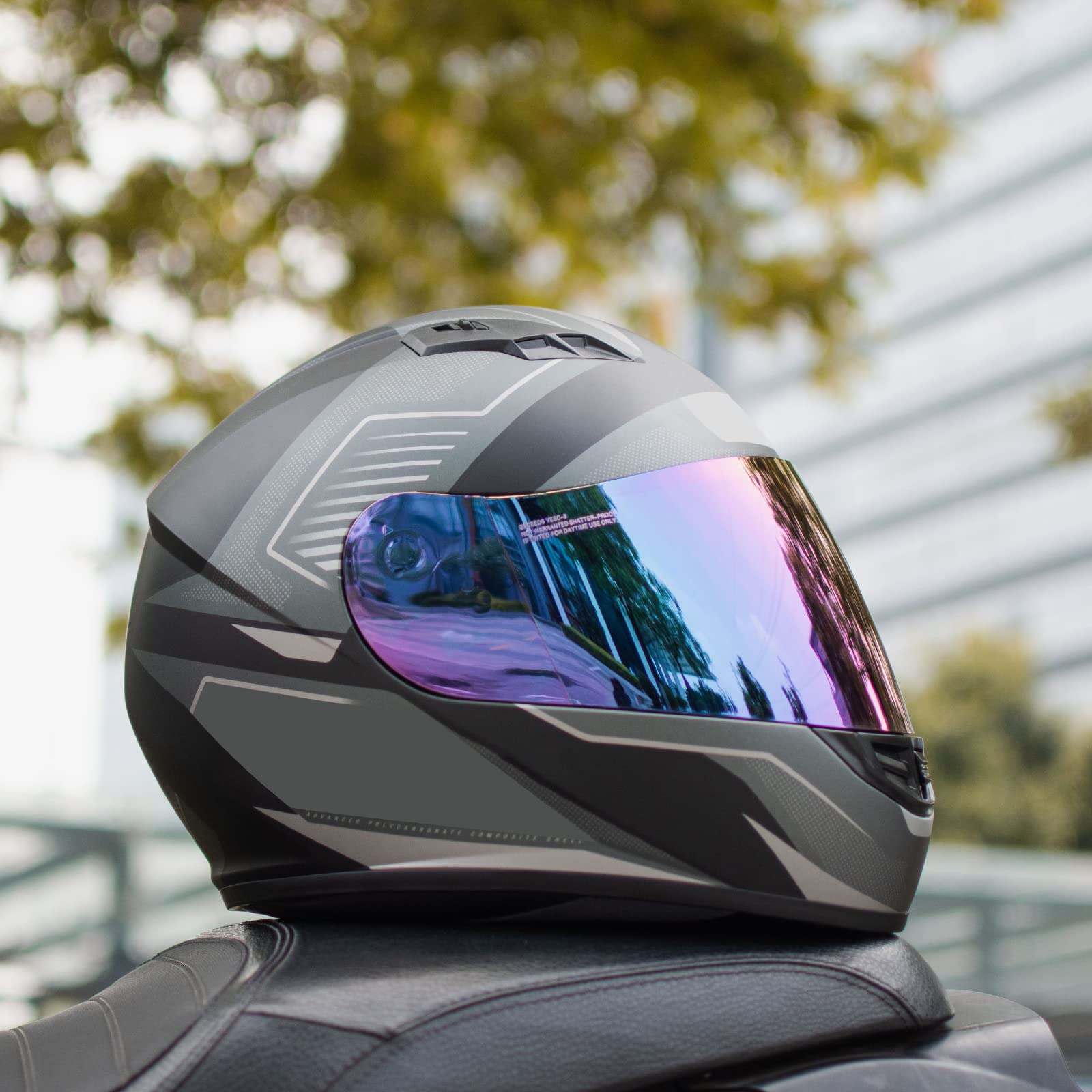 Soman CL-17 Visor Replacement, HJ-09 Face Shield Compatible with CL-16 CL-15 CL-SP CS-R1 CS-R2 CS-R3 AC-12 FS-10 FS-15 FG-15 IS-