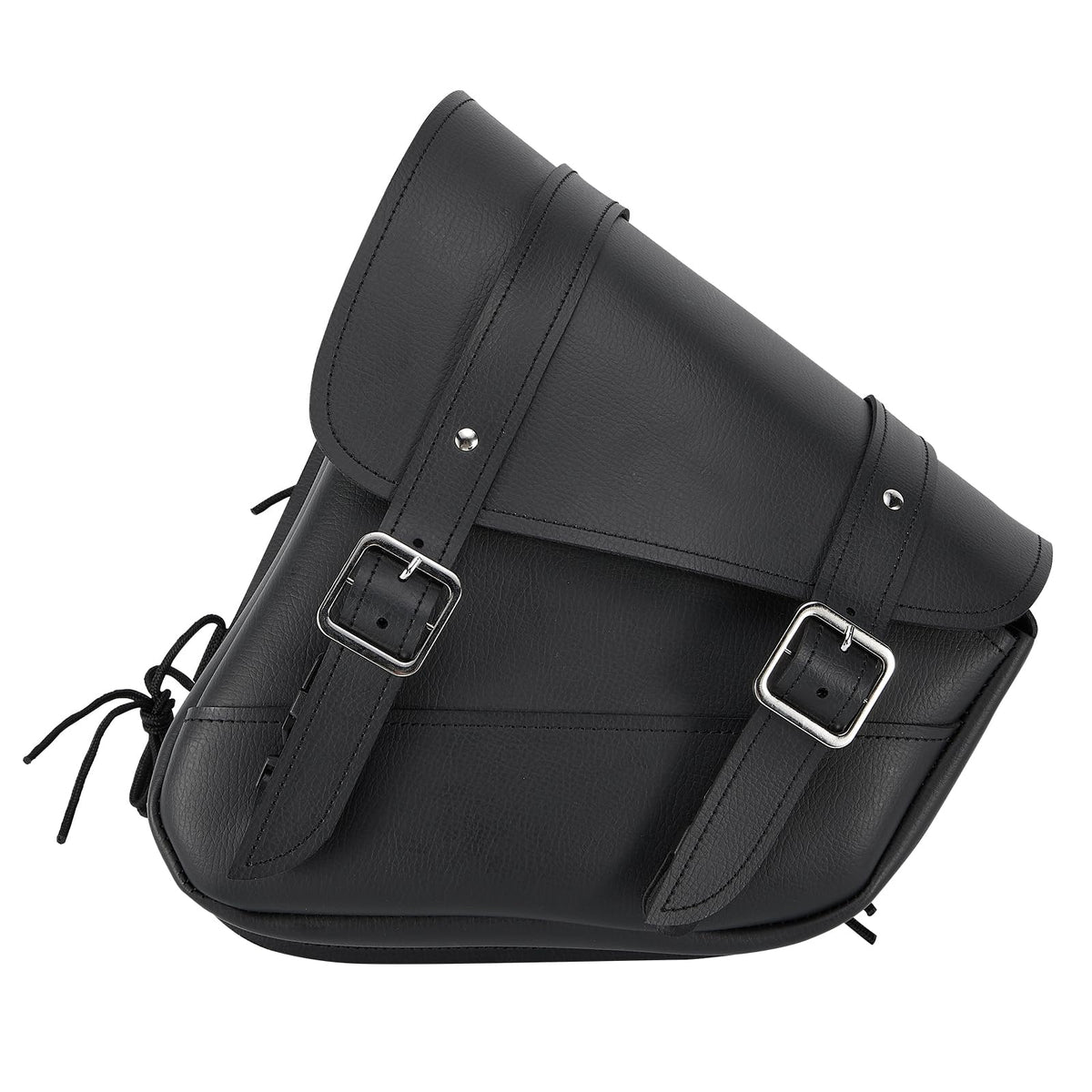 Motorcycle Saddle Bags Synthetic Leather Motorcycle Solo Swing Arm Bag For Softails Sportsters Choppers Waterproof Side Bags For