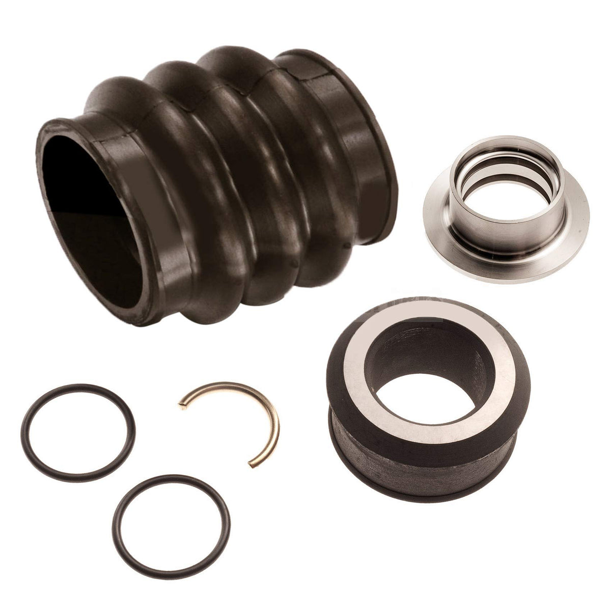 Sea Doo 4-Tec Carbon Ring Seal Drive Line Rebuild Kit & Boot Rxp Rxpx Rxtx Gtx