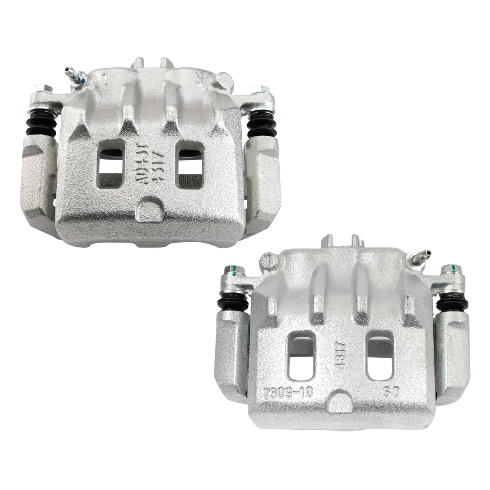 Trq Front Brake Caliper Set Compatible With 2002-2003 Subaru Impreza 2002 Legacy 2000-2002 Outback