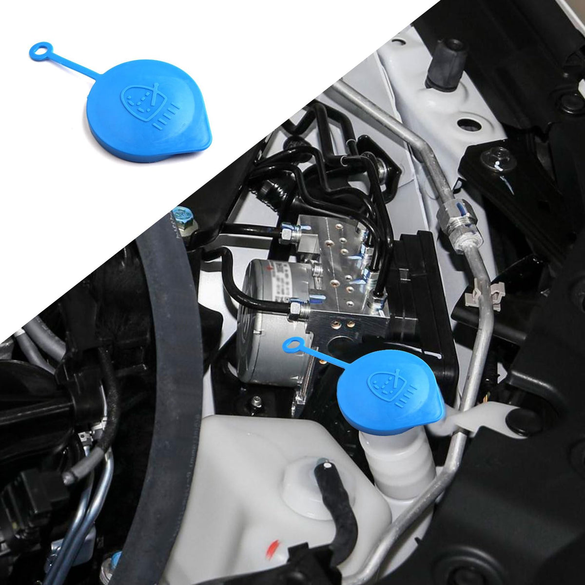 RGOAANC Windshield Washer Fluid Reservoir Cap, Windshield Wiper Fluid Cap Replacement Cap, Small Ring Lid Cover Compatible with 