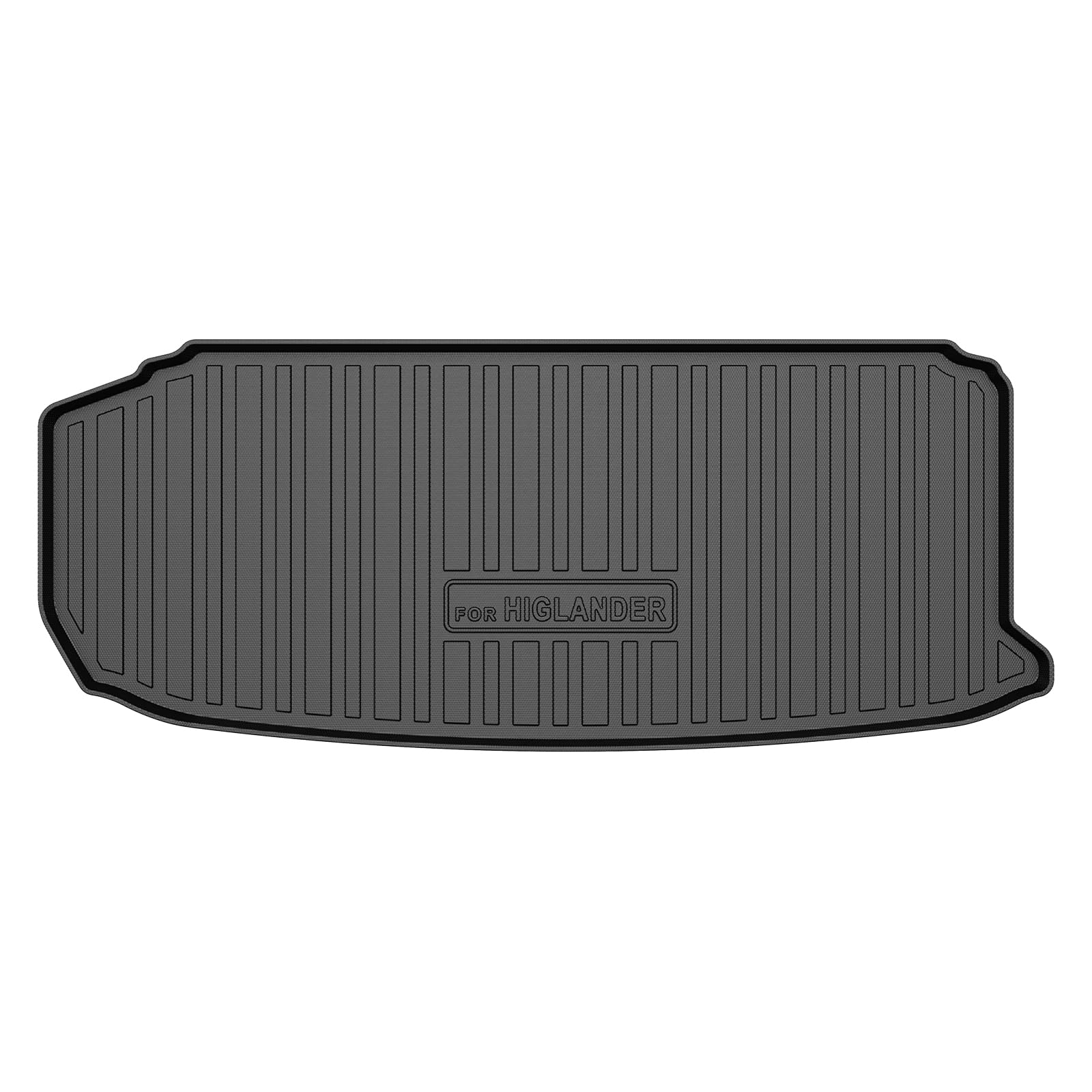 Powerty Trunk Mat For 2024 Toyota Grand Highlander 7 Seats For Xle Version Without Speaker On The Left Accessories Cargo Mats Tp