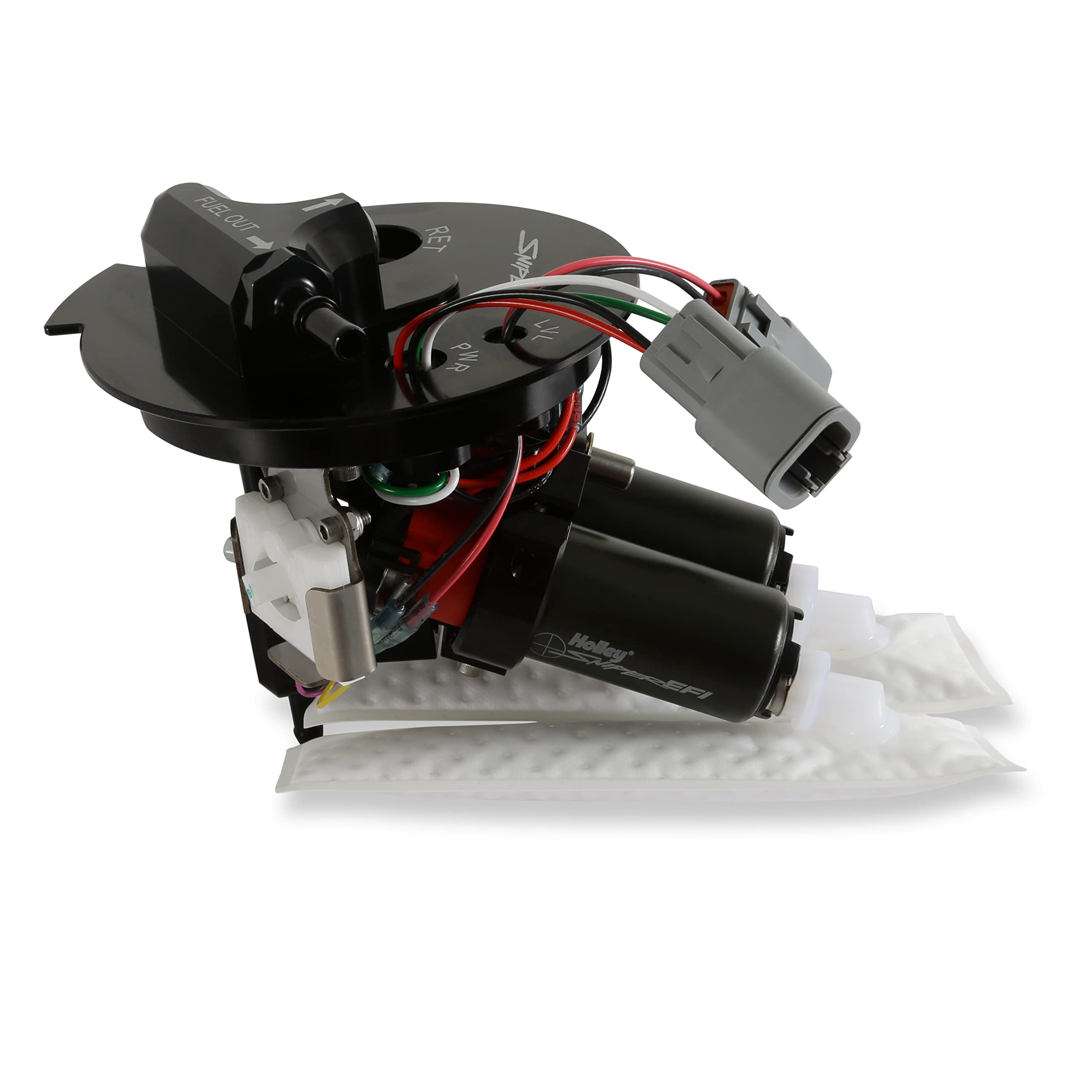 Holley 12-350 Dual 340 Lph Fuel Pump Module