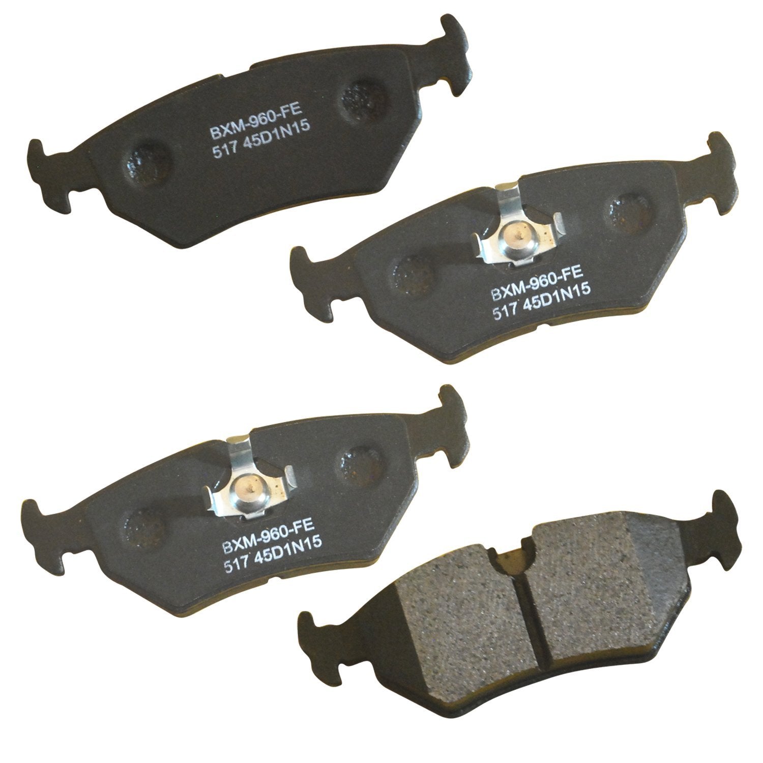 Bendix Premium Sbm517 Semi-Metallic Rear Brake Pads For Jaguar Vanden Plas 1994-1990, Xj6 1994-1990, Xj12 1994, Xjs 1994-1993