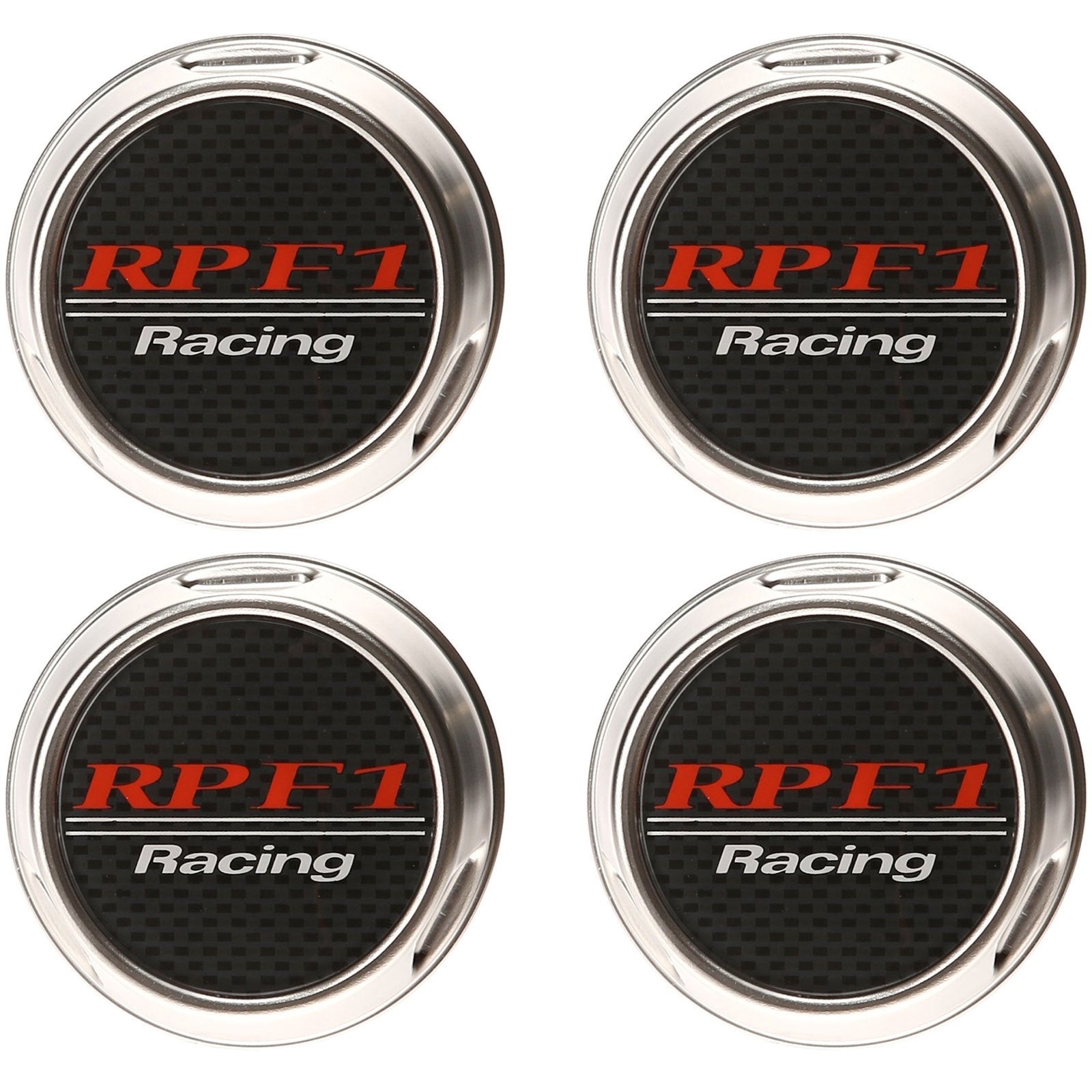 Enkei Rpf1 16-18In. Silver Center Cap - Set Of 4