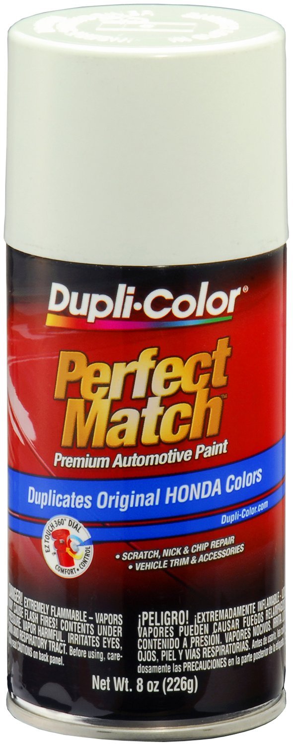 Dupli-Color Bha0978-6 Pk (Ebha09787-6 Pk) Taffeta White Honda Perfect Match Automotive Paint - 8 Oz. Aerosol, (Case Of 6)
