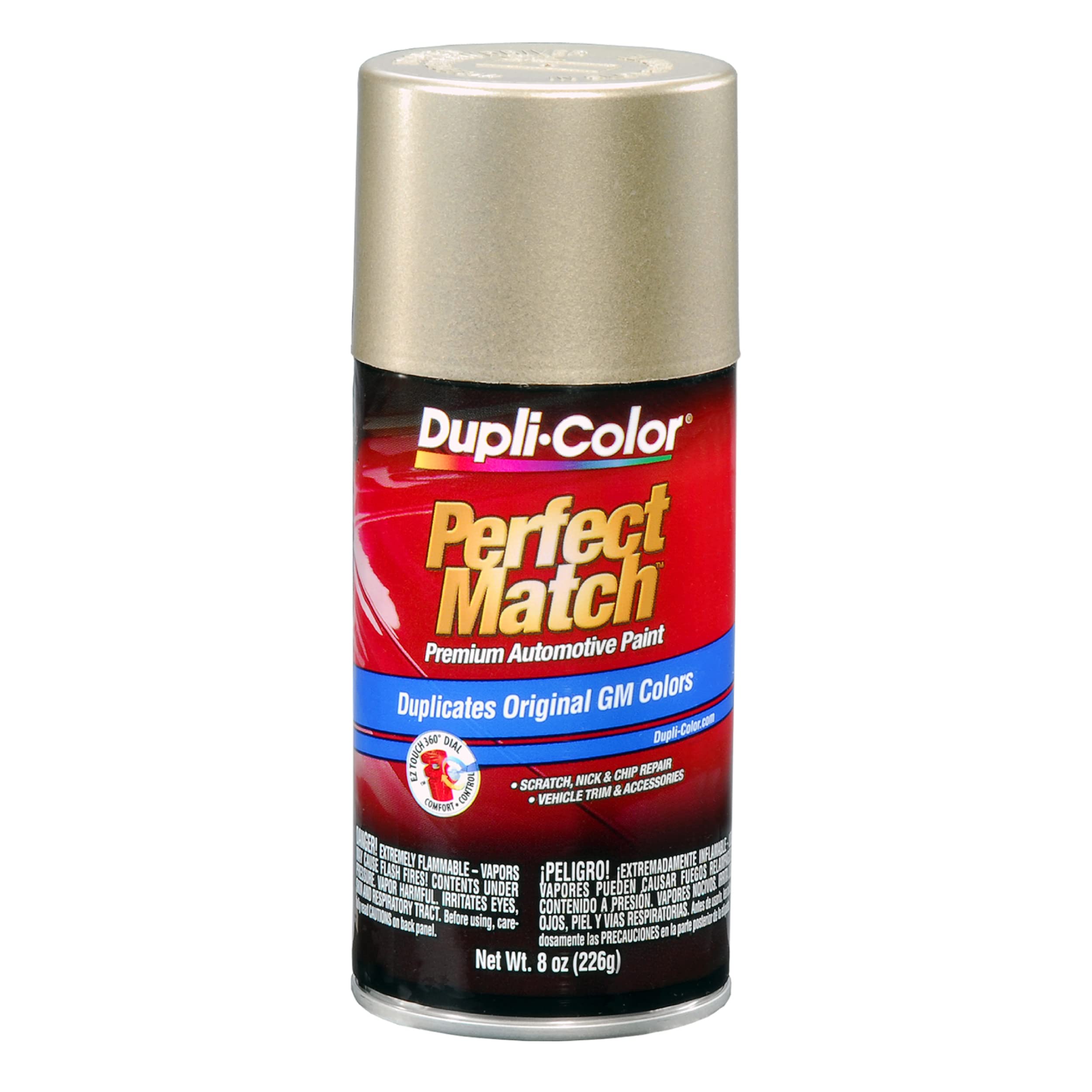 Dupli-Color Ebgm05167 Perfect Match Automotive Spray Paint - General Motors Gold Metallic, 33 Wa5333 - 8 Oz. Aerosol Can