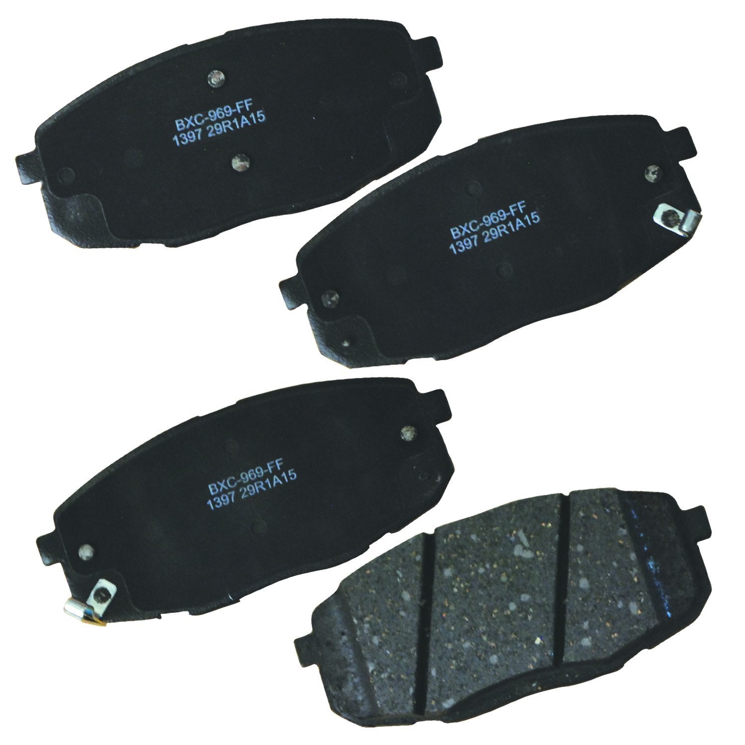 Bendix Premium Sbc1397 Ceramic Front Brake Pads For Hyundai Elantra 2012-2009, Kia Forte 2013-2010, Forte5 2013-2012, Forte Koup