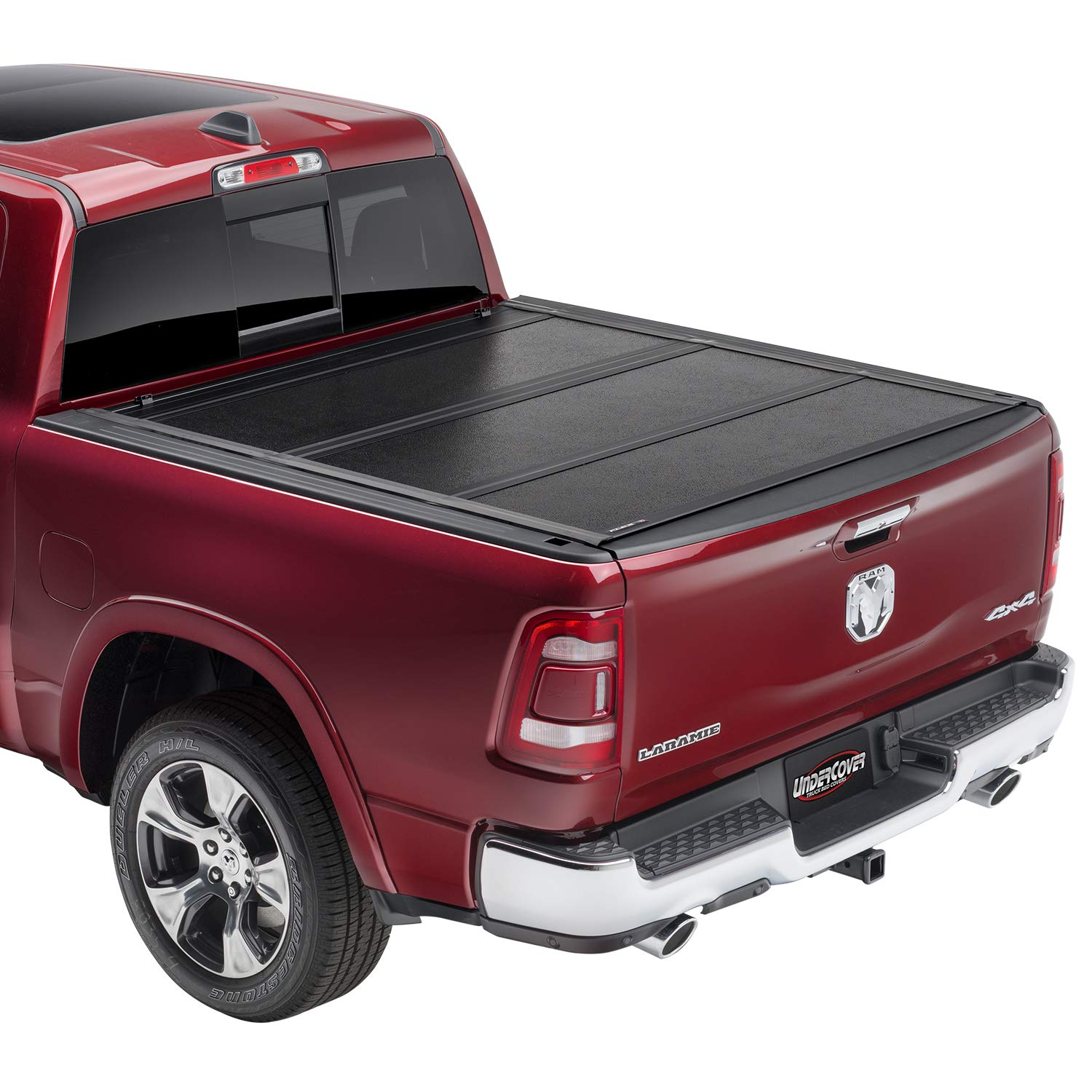 Realtruck Undercover Flex Hard Folding Truck Bed Tonneau Cover | Fx31004 | Fits 2002 - 2024 Classic Dodge Ram 1500, 2003-20 2500/3500 W/O Rambox 6' 4 Bed (76.3)