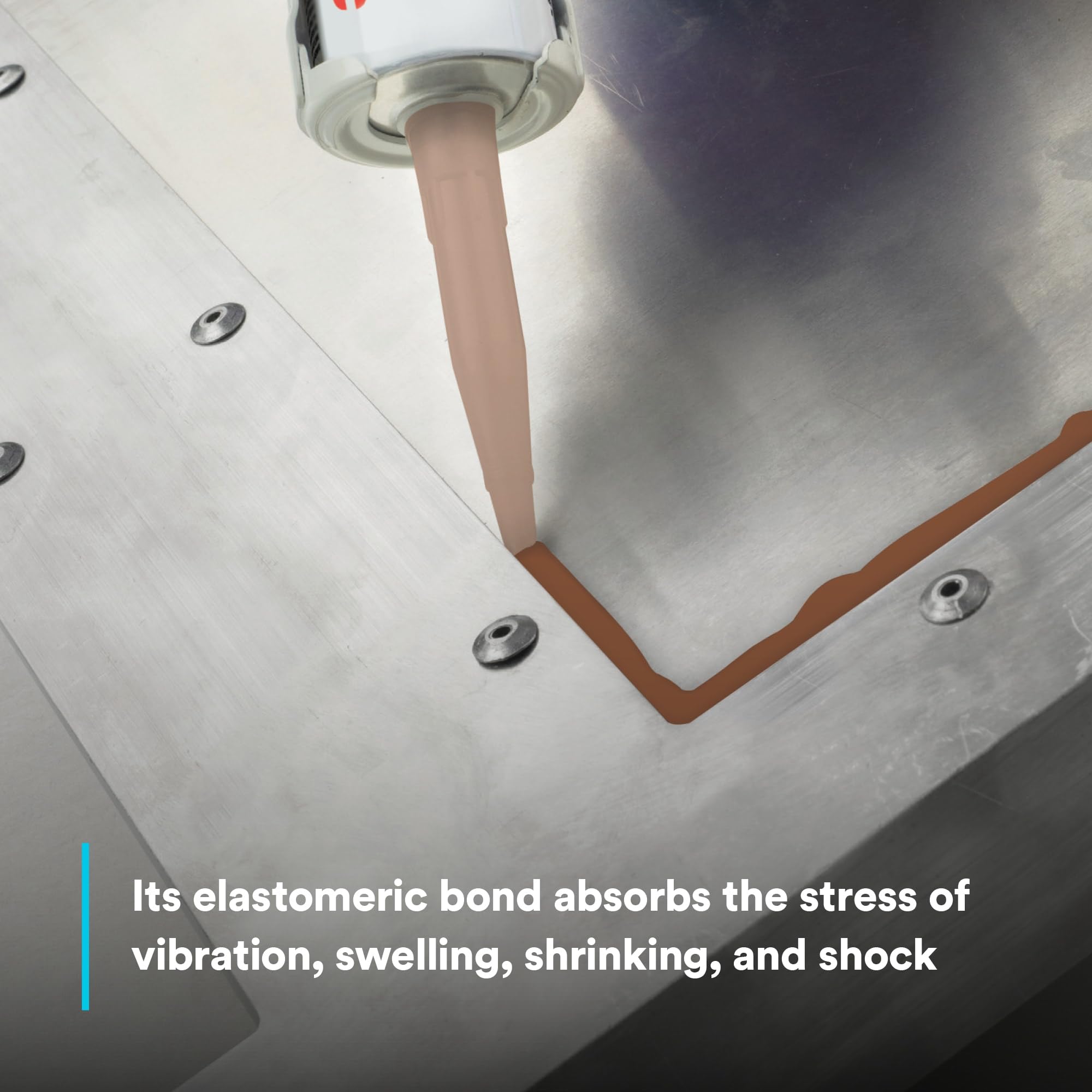 3M Marine 5200 Adhesive/Sealant (Mahogany, 1/10 Gallon), 10 Fl Oz