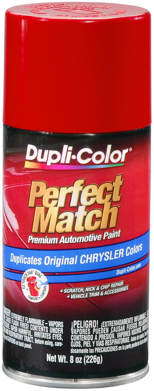Dupli-Color (Ebcc03517-6 Pk Flash Red Chrysler Perfect Match Automotive Paint - 8 Oz. Aerosol, (Case Of 6)