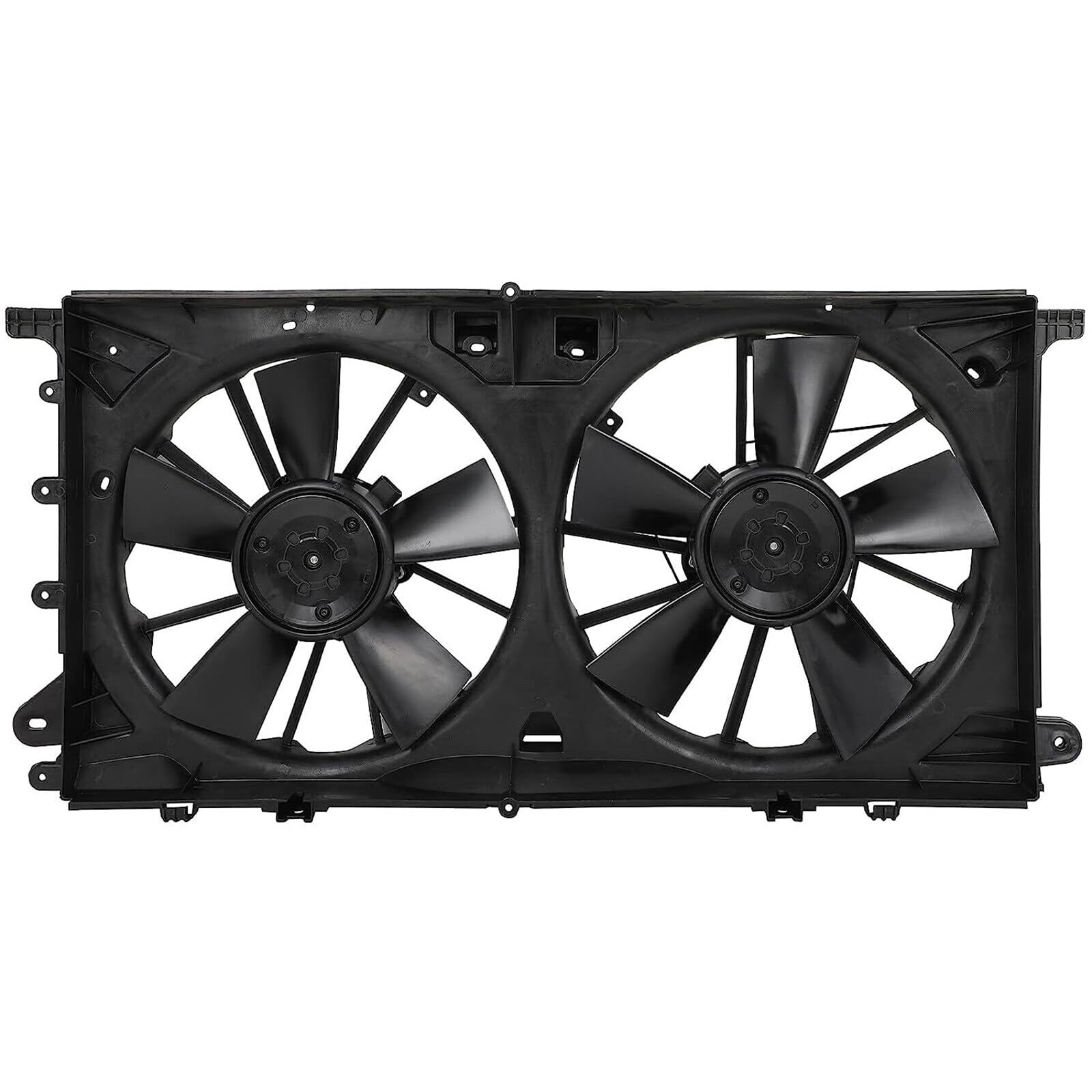 Scitoo 624570 Radiator Dual Cooling Fan Compatible For 2018-2019 Ford For Expedition 2017-2020 Ford For F-150 2018-2021 For Lincoln For Navigator