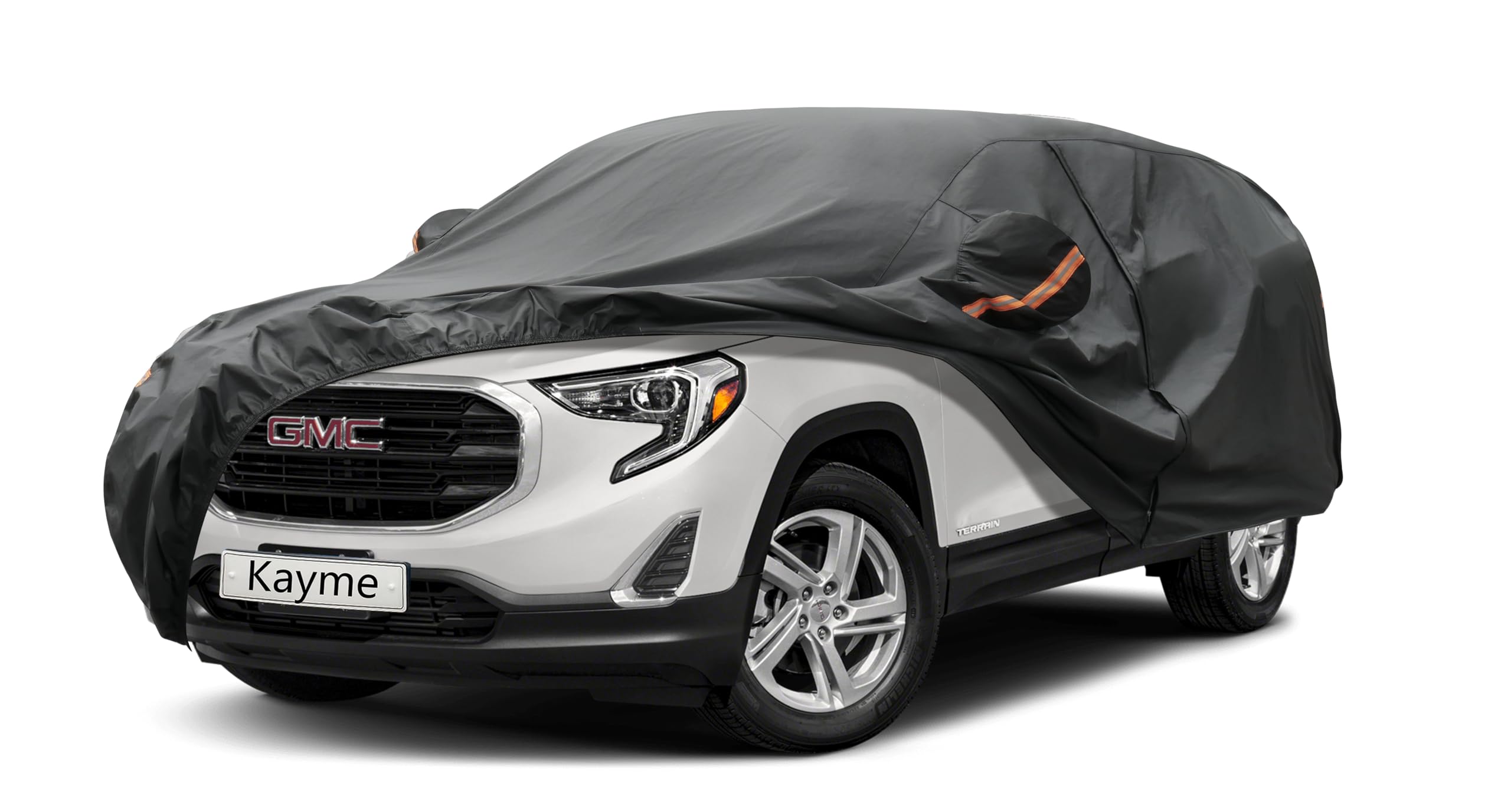 Kayme 7 Layers Suv Car Cover Custom Fit For Gmc Terrain (2010-2024) Waterproof All Weather For Automobiles, Outdoor Full Cover R