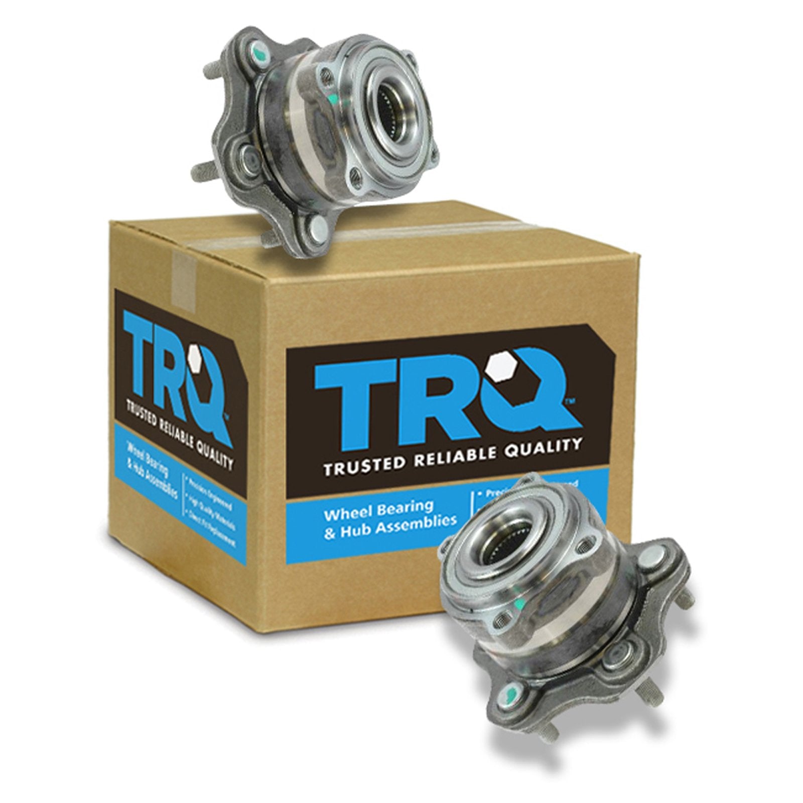 Trq Wheel Hub & Bearing Rear Kit Pair For Nissan 370Z Infiniti Ex Fx G M