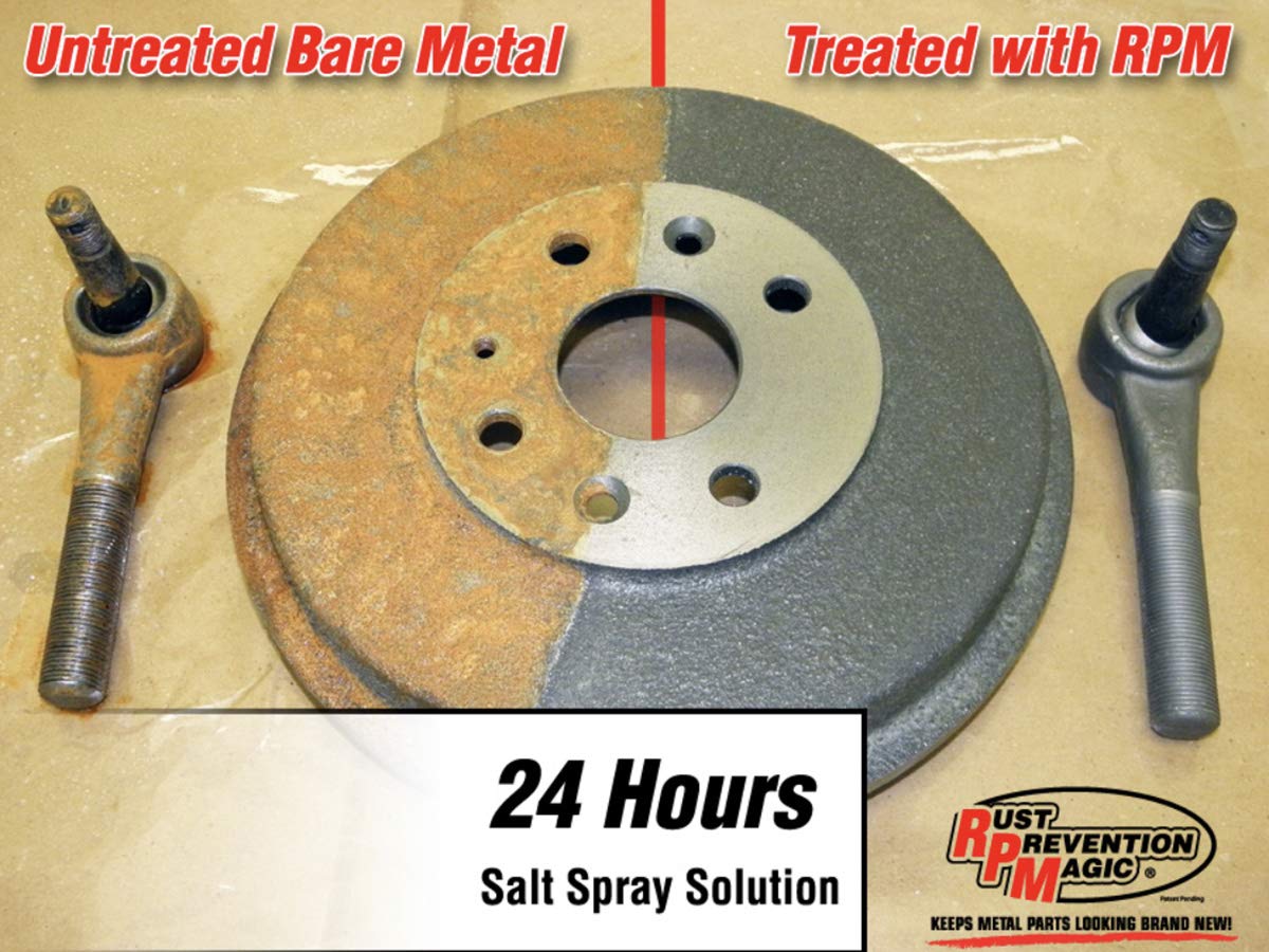 Rust Prevention Magic (Rpm) – Award Winning & Lab Certified – Stop Rust Before It Can Start! – Corrosion Inhibitor – Best Resistance Against Acids, Moisture & More! – Made In Usa – 8 Oz