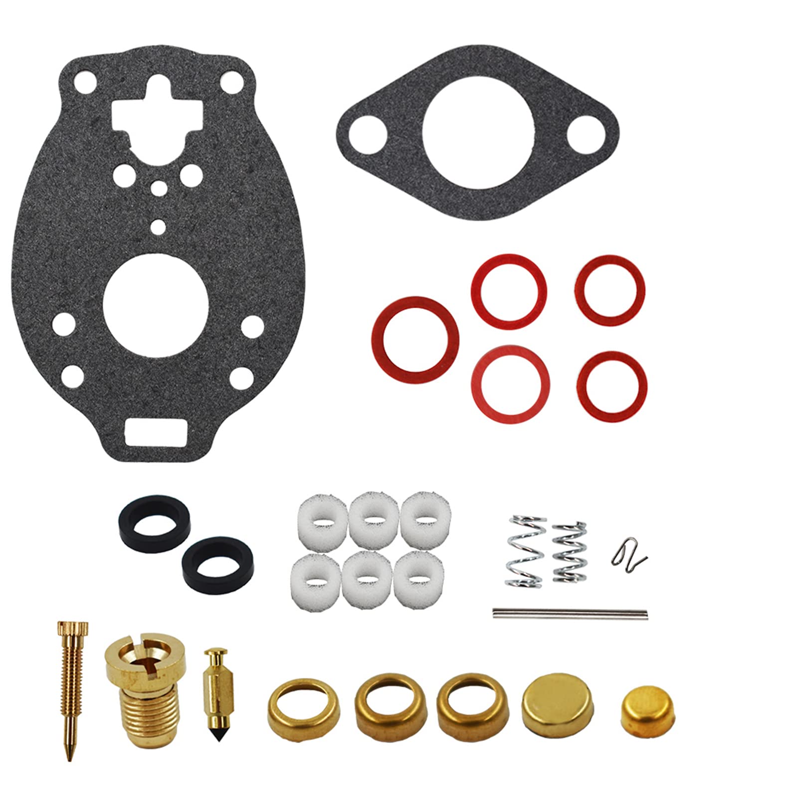 Carburetor Carb Repair Rebuild Kit Fit For Marvel Schebler Tsx Allis Farmall Ford 778-505 K7505
