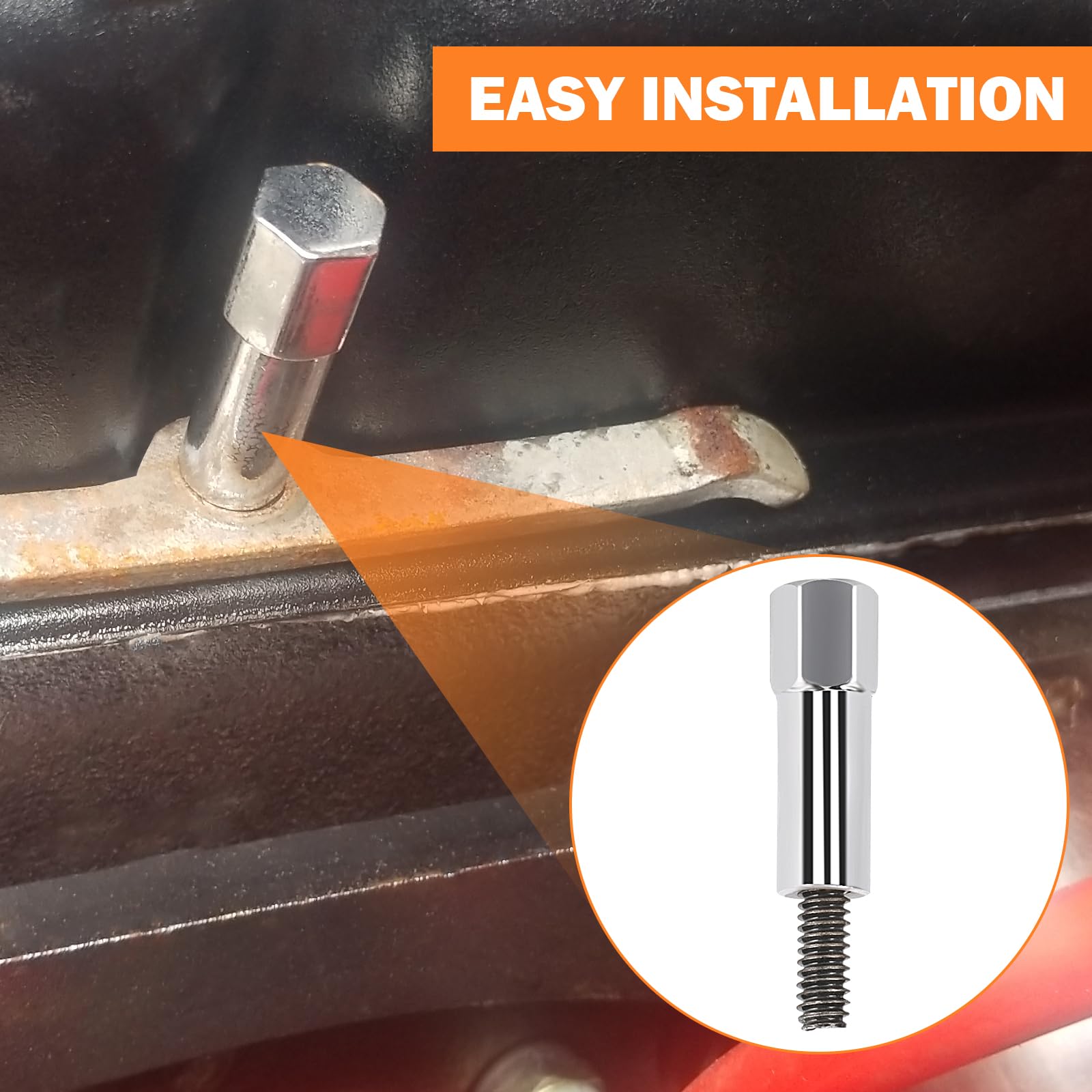 Valve Cover Bolts Kit Compatible With Chevy 350 283 305 327 383 Sbc Valve Covers Bolt Studs Small Block Chrome Steel Valve Covers With Black Oxide Finish