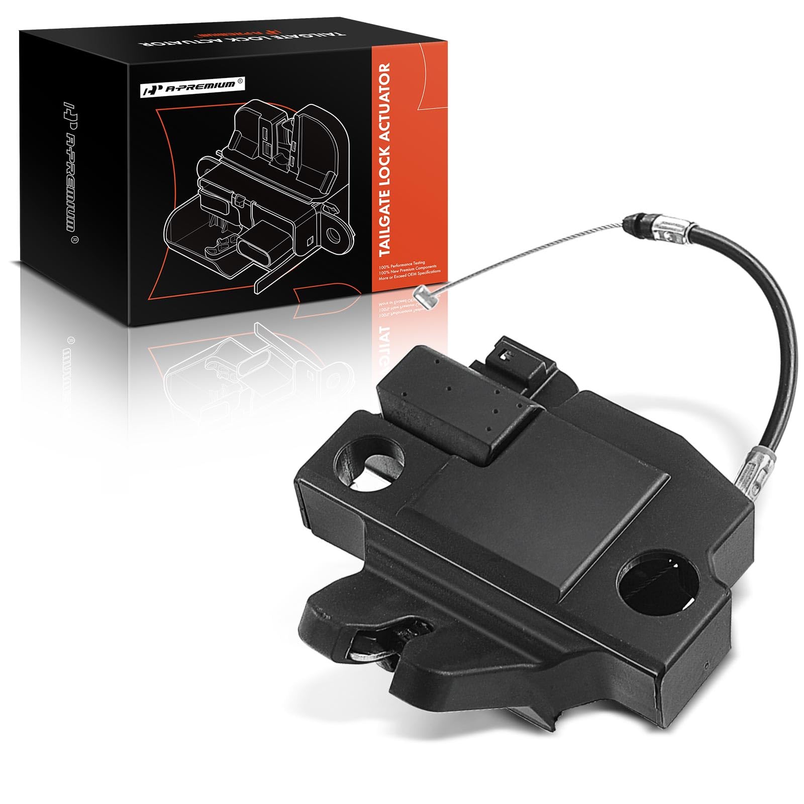 A-Premium Rear Tailgate Power Trunk Lid Lock Actuator Motor Compatible with 2007 2008 2009 2010 2011 2012 Lexus ES350 Sedan, Trunk Latch, Replace# 64600-33140, 6460033140