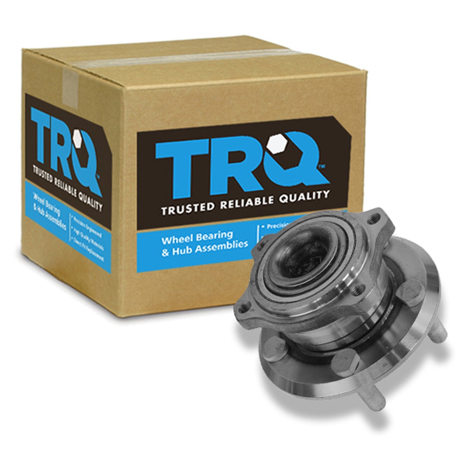 Trq Front Left Right Rear Wheel Hub Bearing Assembly Driver Passenger Side Compatible With 2005-2022 Chrysler 300 2008-2022 Dodg