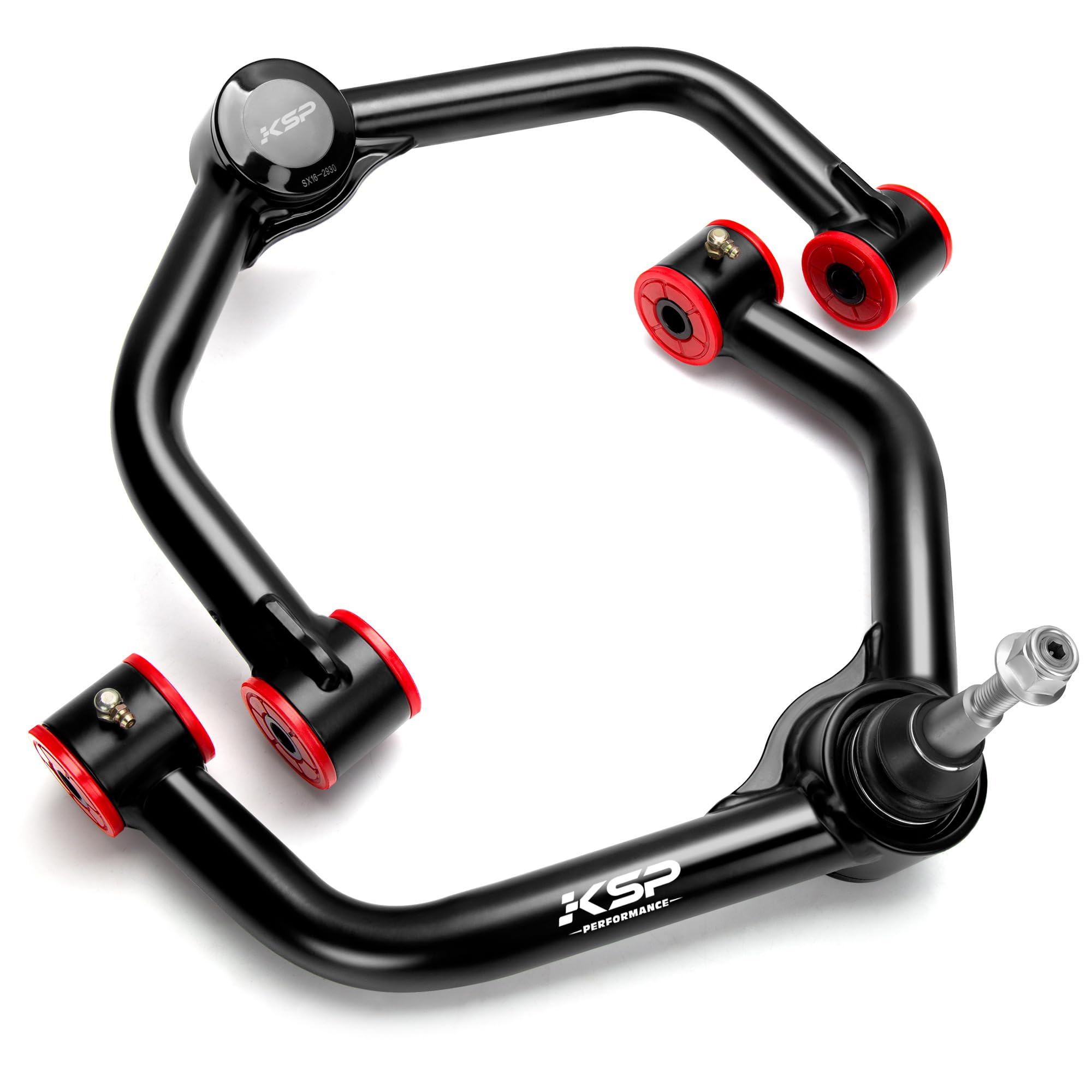 KSP Upper Control Arms for Ram 1500, 2-4inch Lift Tubular Suspension Arms with Metal to Metal Ball Joint fit D-odge1500 2WD 4WD