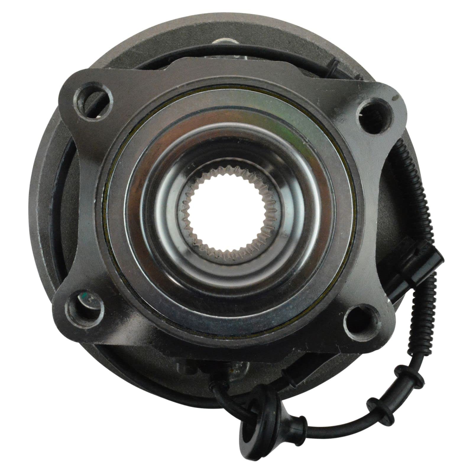 Trq Rear Wheel Bearing & Hub Assembly With Abs Sensor Compatible With 2007-2010 Ford Expedition Lincoln Navigator