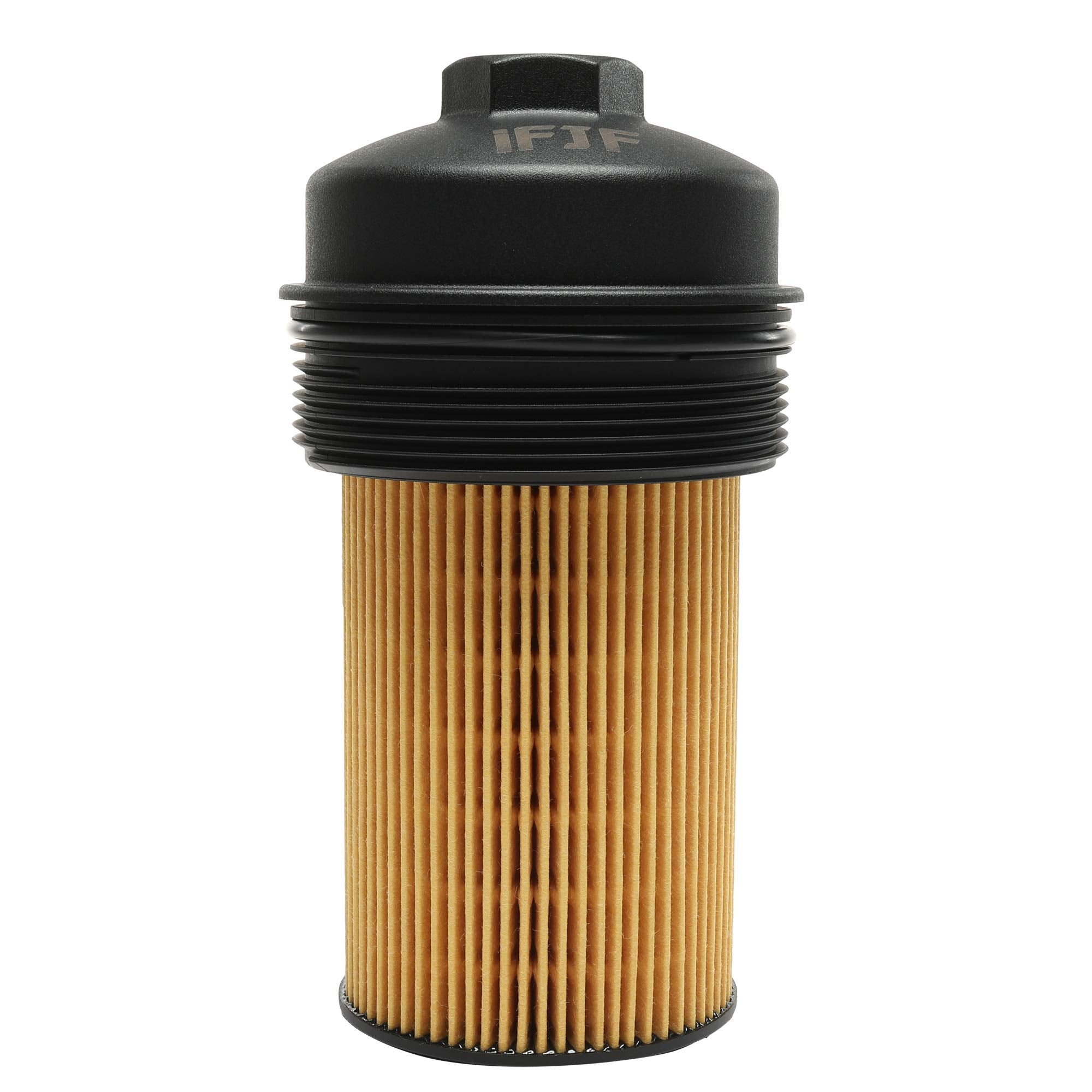 iFJF EC781 Oil Filter Cap and FL2016 Oil Filter Replacement for 2003-2007 6.0L 2008-2010 6.4L Powerstroke F250 F350 F450 F550 Su