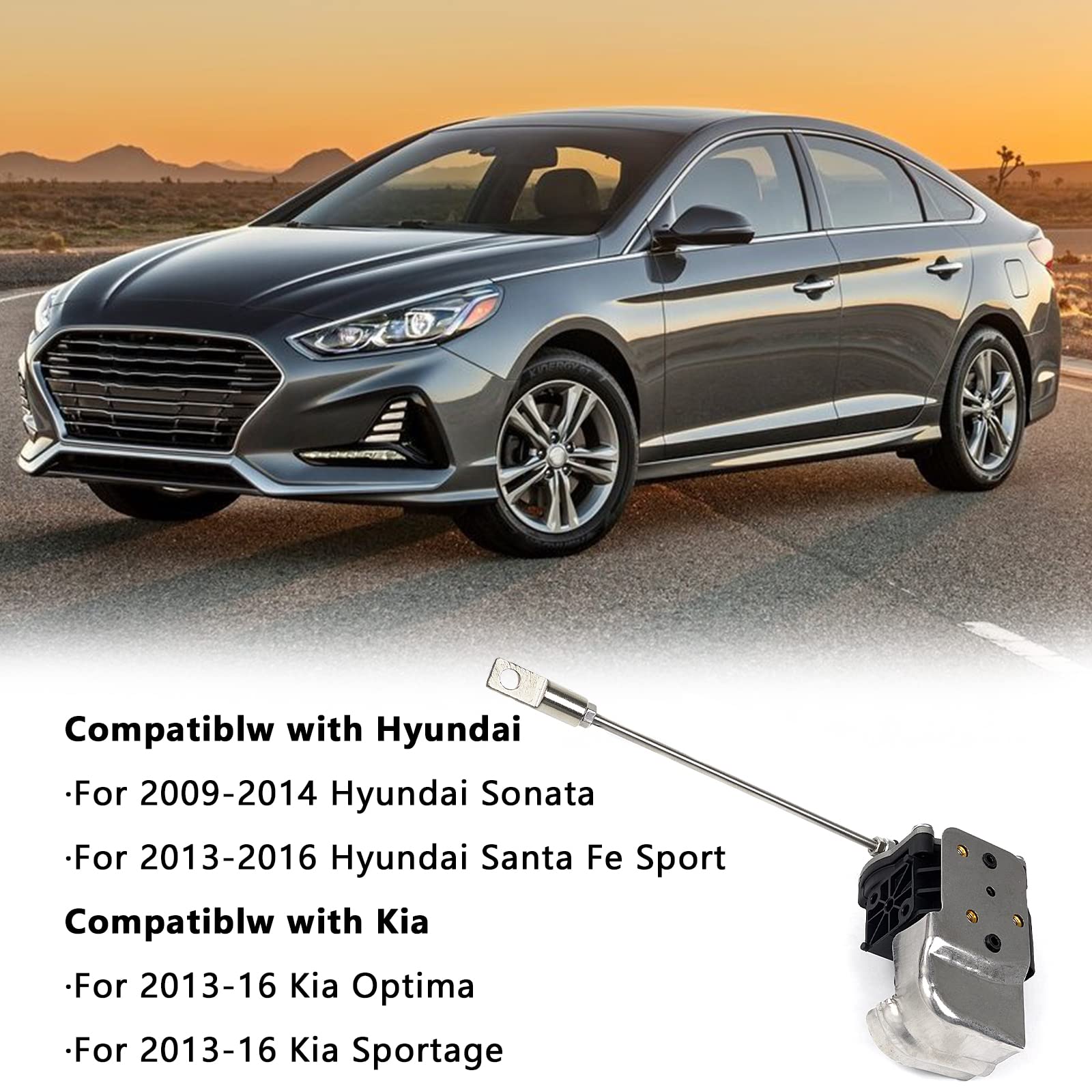 Aumtoni 39400-2G700 Wastegate Control Valve Solenoid, Turbo Charger Solenoid Compatible with Kia Optima 2011-2015, Hyundai Sonat