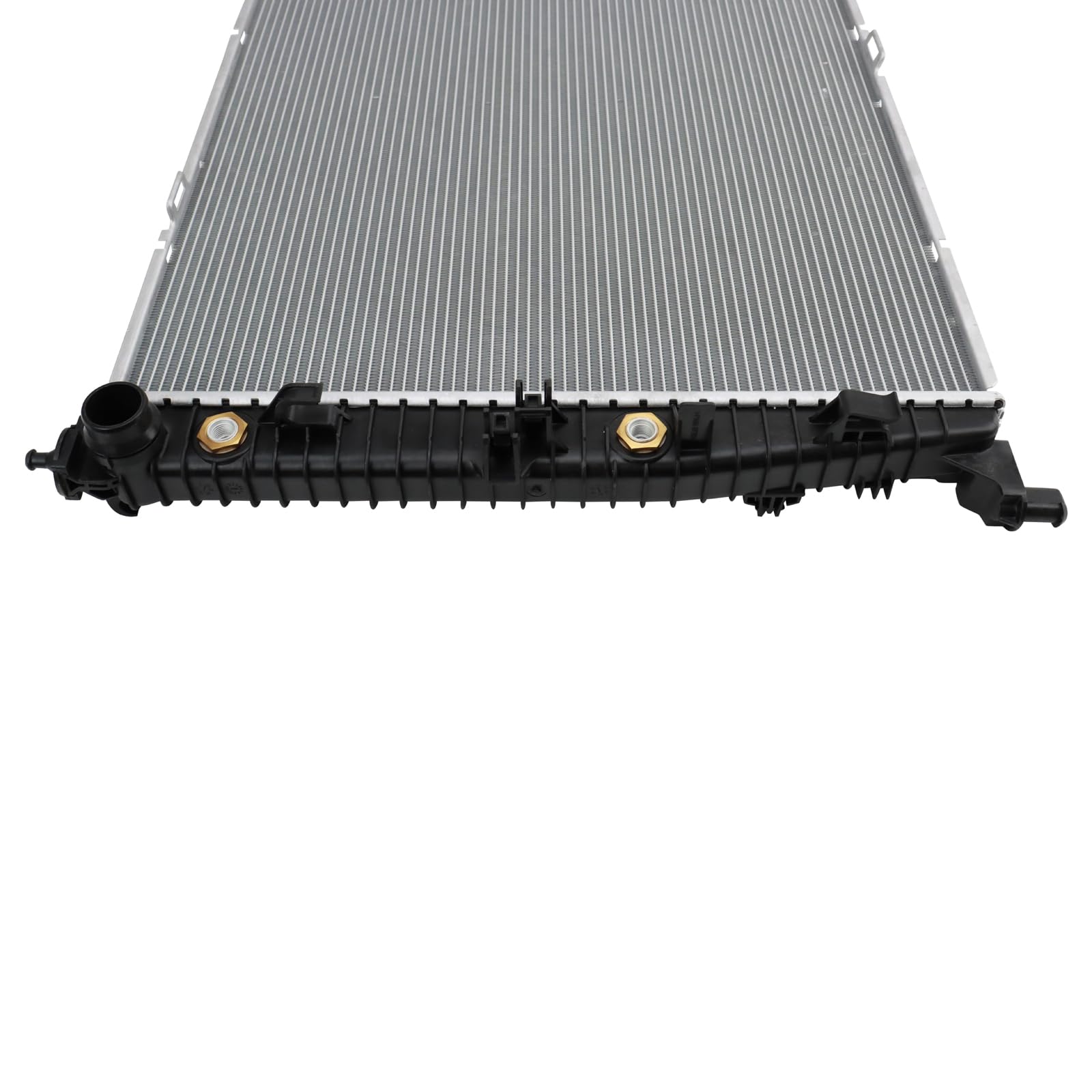 Trq Radiator Assembly Aluminum Core Compatible With 10-15 Lexus Rx350 11-15 Toyota Sienna Cu13116 Cu13206