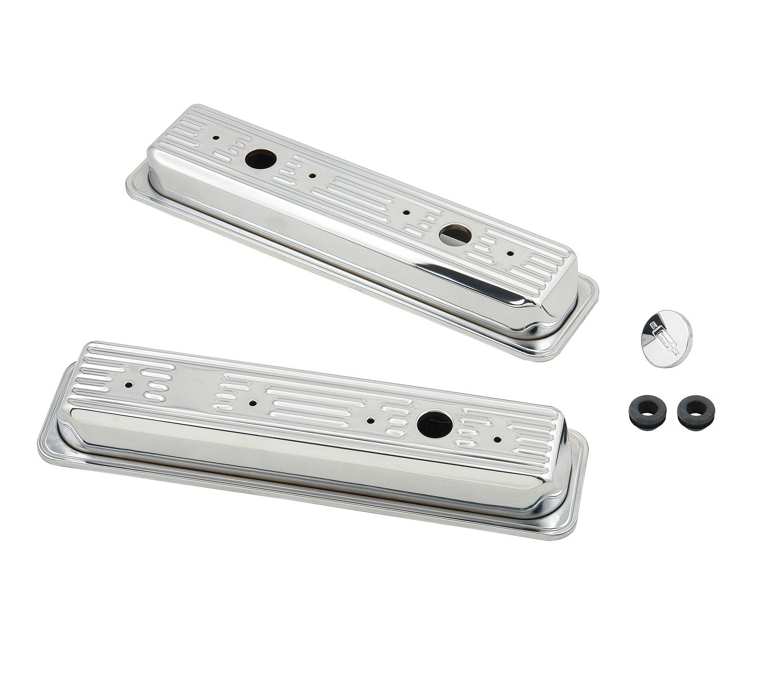 Mr. Gasket 9415 Chrome Plated Valve Cover