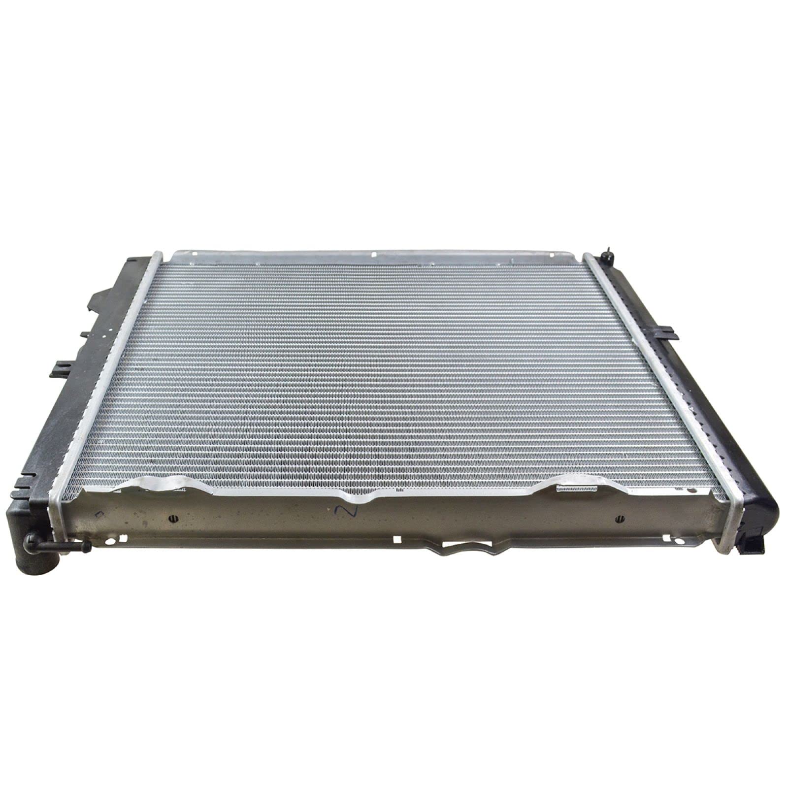 Trq Radiator Assembly Aluminum Core Compatible With 87-89 Mercedes-Benz 260E 88-92 300Ce 86-92 300E 88-93 300Te 94-95 E320 Cu453