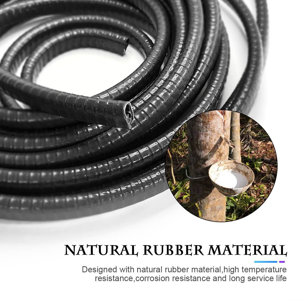 Car Door Edge Guards, 10Ft U Shape Rubber Seal Car Edge Trim, Automotive Door Protector No Glue Required, Car Door Edge Protection Accessories Universal For Most Cars, Car Accessories (Black/10Ft)