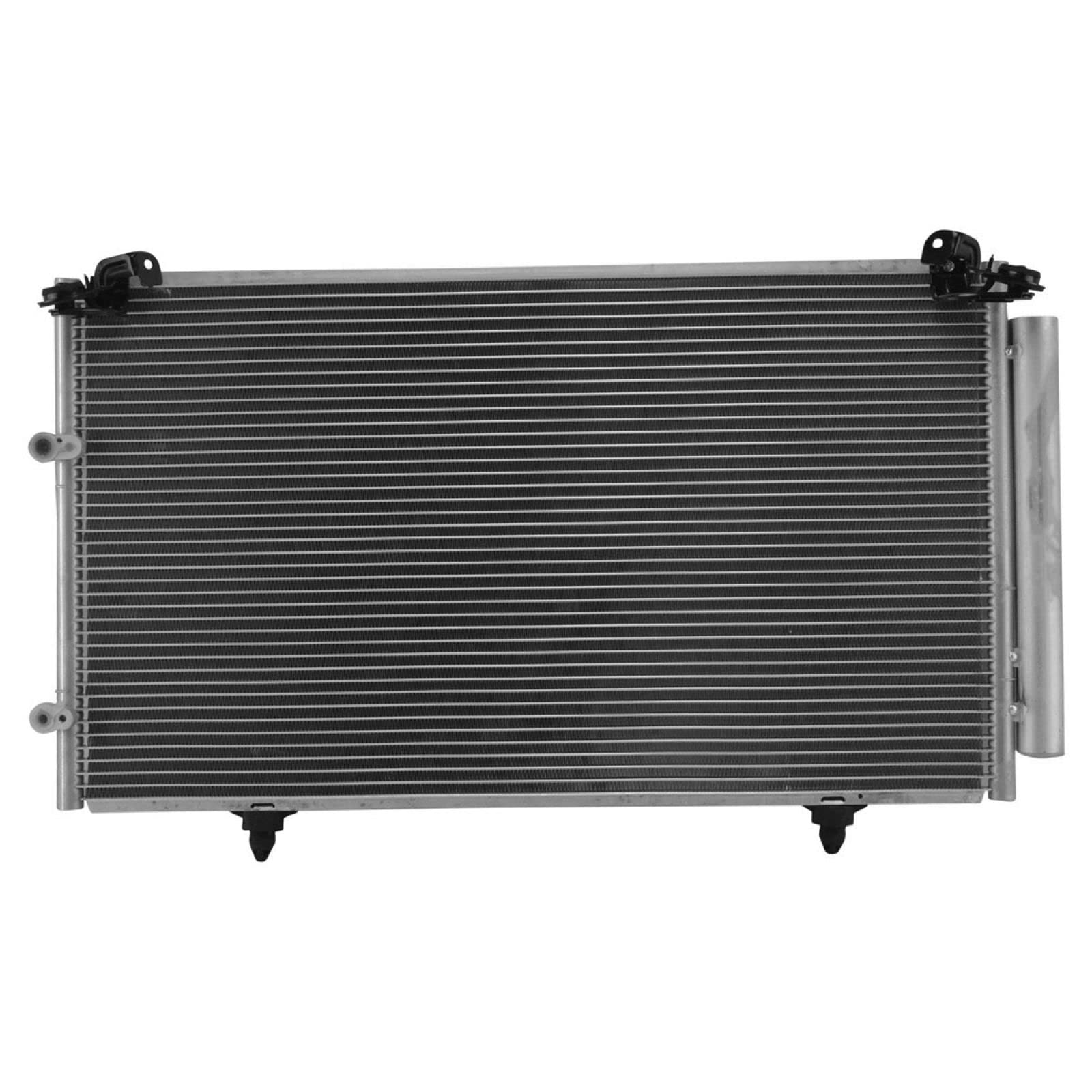 TRQ Air Conditioning A/C Condenser Receiver Drier Compatible with 2002-2003 Lexus ES300 2004-2005 ES330 2002-2006 Toyota Camry 2