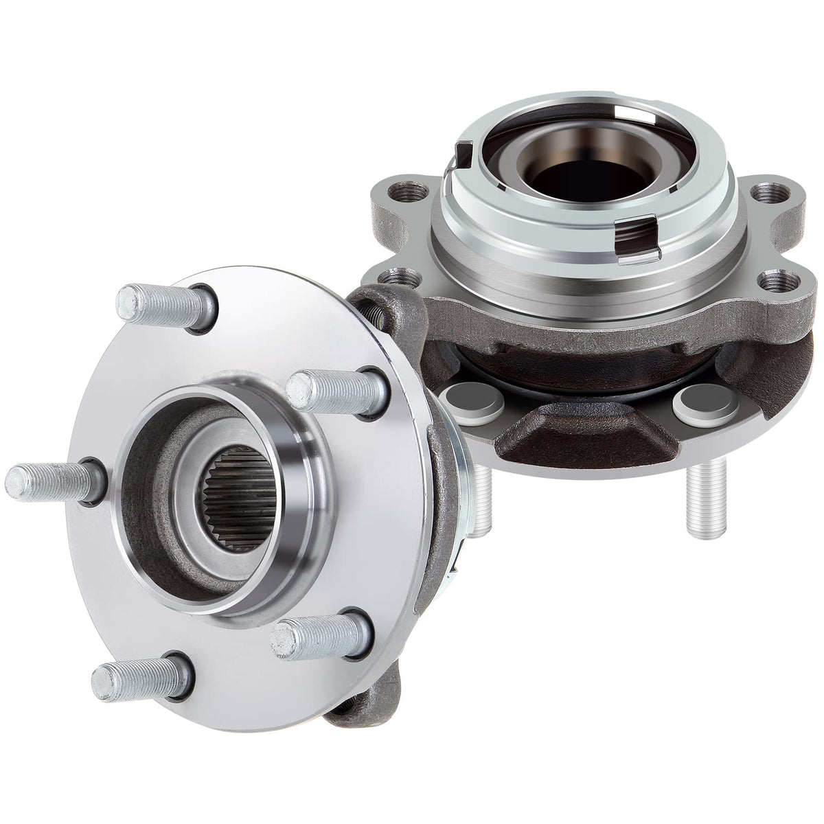 ECCPP 513294 New Brand Front Wheel Hub Bearing Assembly 2007 2008 2009 2010 2011 2012 2013 for Nissan Altima 2.5L FWD (Driver or