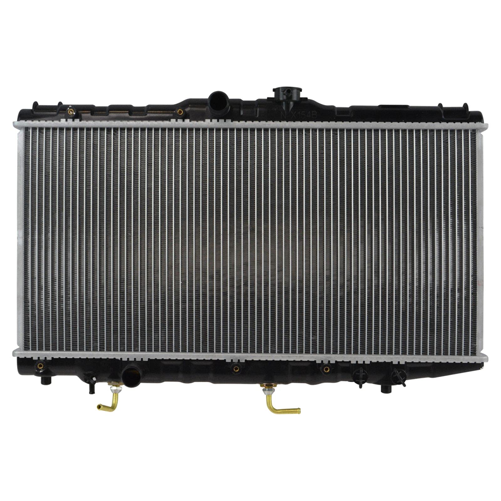 Trq Radiator Assembly Aluminum Core Compatible With 89-92 Geo Prizm 88-92 Toyota Corolla Cu537 Cu539 To3010213 To3010214 To30102