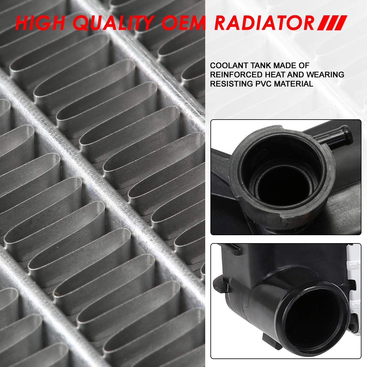 Auto Dynasty Radiator Compatible With 98-11 Ford Ranger Explorer Mazda B3000 B4000 Mercury Mountaineer 2.3L 3.0L 4.0L At, Dpi 21