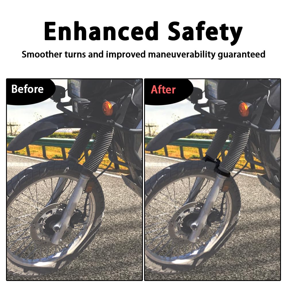 Xitomer Motorcycle Fork Brace, Fit for KLR650 2008 2009 2010 2011 2012 2013 2014 2015 2016 2017 2018 KLR650