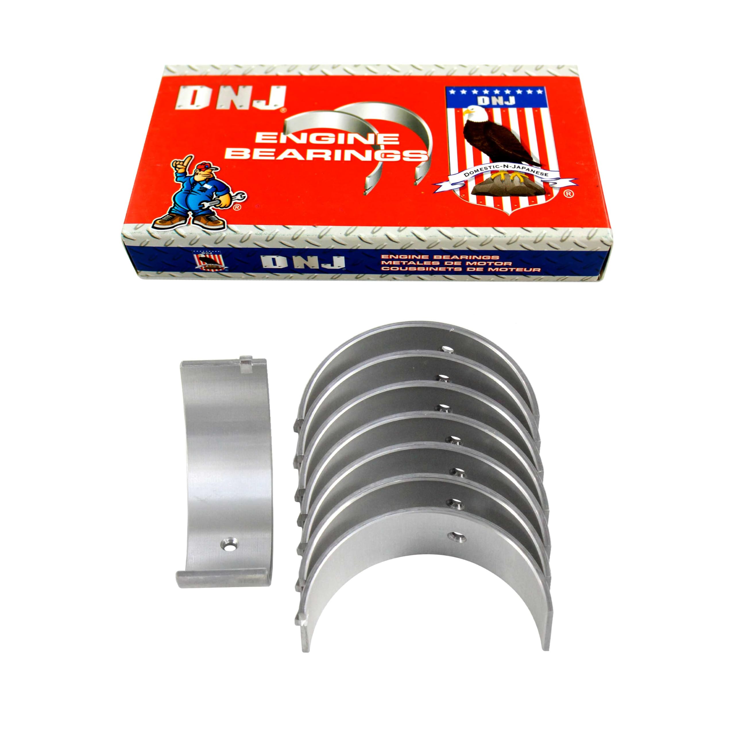 DNJ RB447.30 Oversize Rod Bearings Set for 1989-2001 Ford Mazda B2300 B2500 Ranger 2.3L-2.5L L4 8V SOHC 140cid