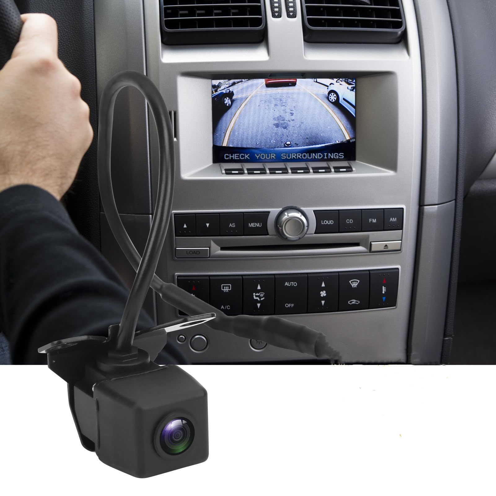 Waterproof Backup Cam Rear Park Assist Camera 957602P202 Replacement For Kia Sorento 2009-2013 95760-2P000 2011 2012 2013
