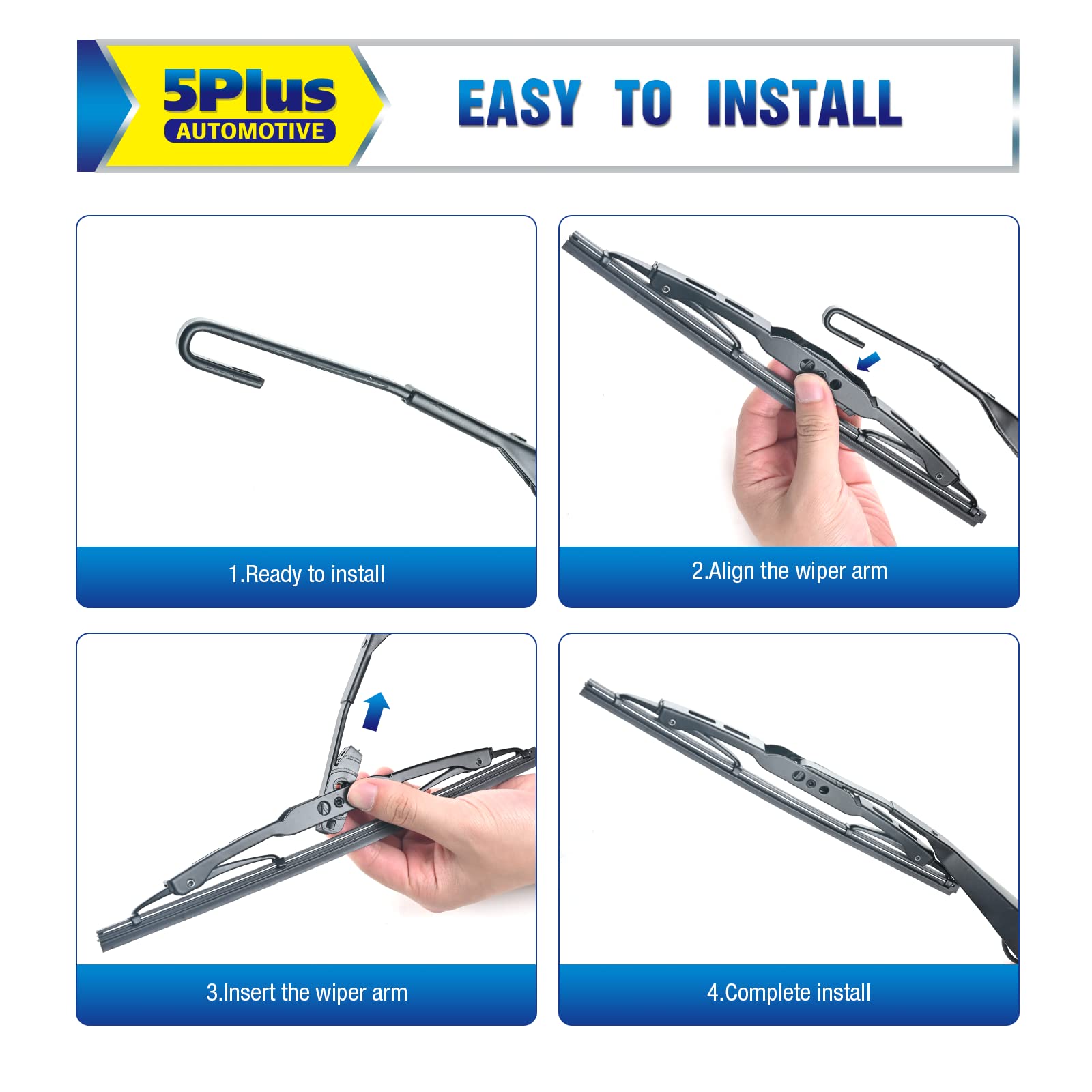 13''+13'' Windshield Wiper Blades Replacement Generic Filter For Jeep Wrangler 2006-1999, Automotive Replacement Windshield Wipe