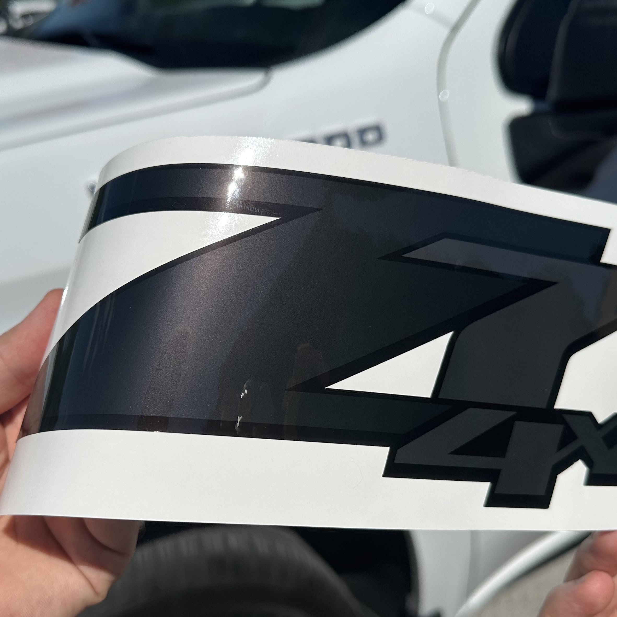 Z71 4X4 Decals, Bedside Sticker For Chevy Truck (2007-2013) 1500 2500 Hd (Premium Series (Metallic Finish) - Charcoal