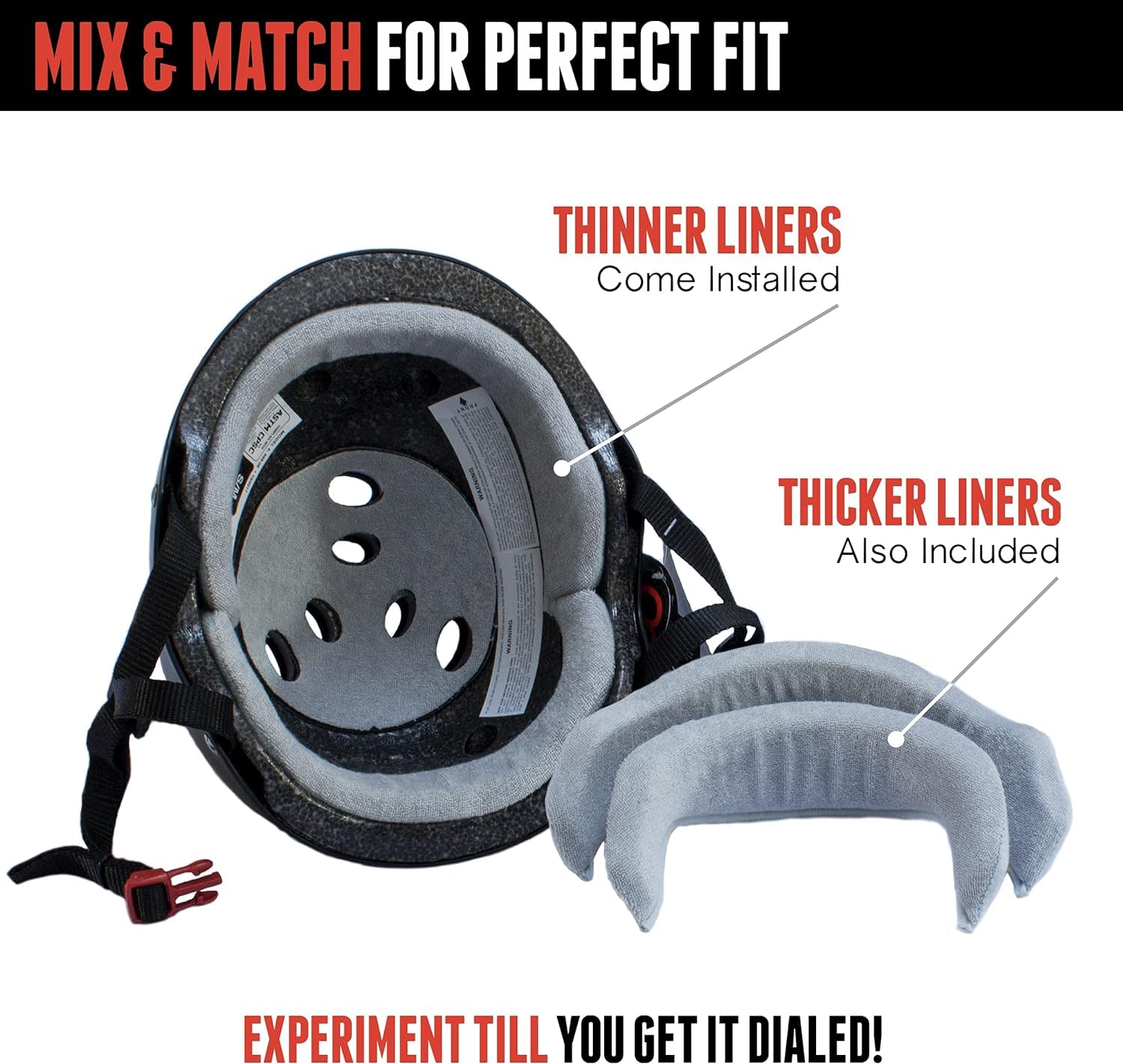 Triple Eight The Certified Sweatsaver Helmet For Skateboarding, Bmx, Roller Derby And Roller Skating, Pink Glossy, Xs/S