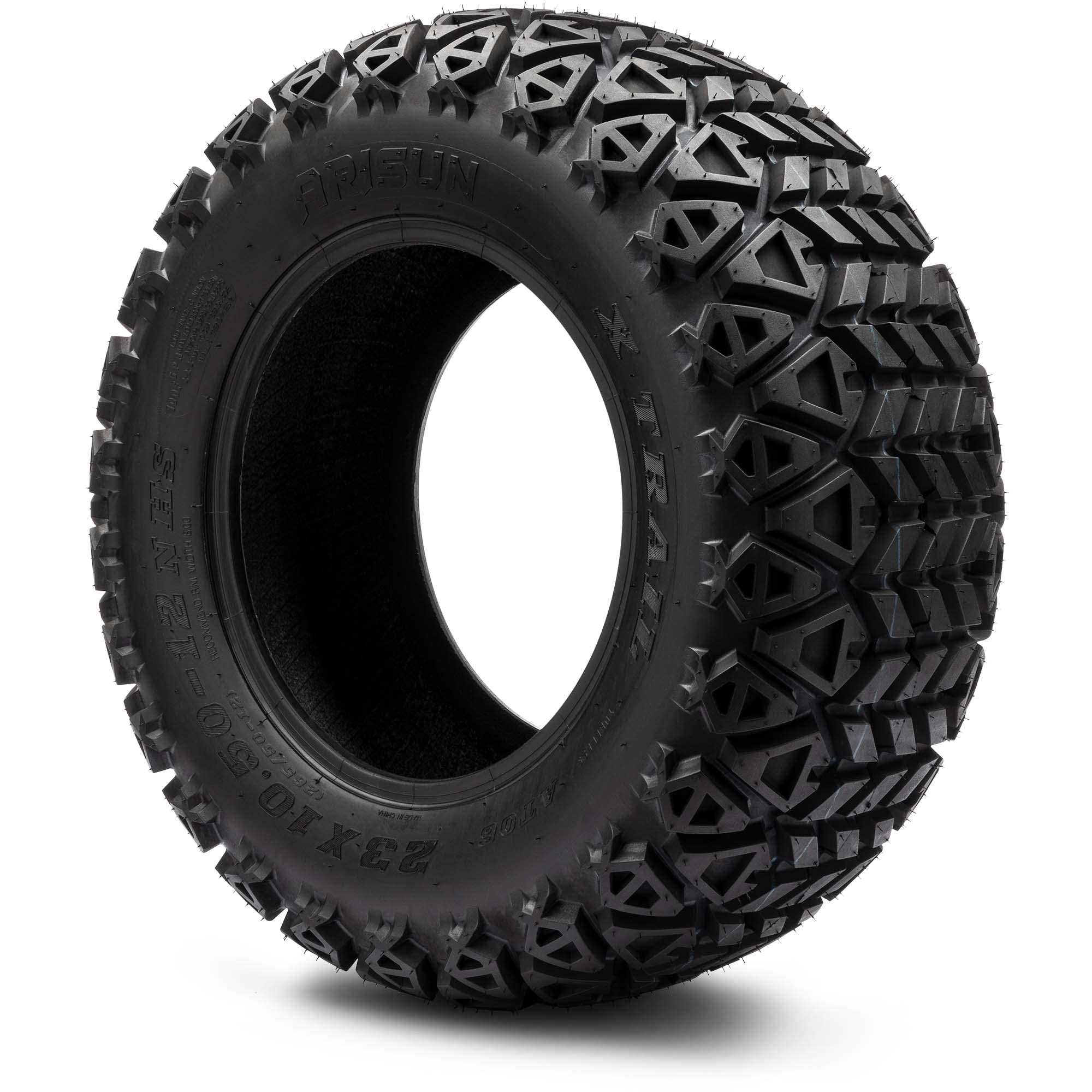 Arisun X-Trail 23x10.50-12 DOT Golf Cart Tire All-Terrain (6-Ply) - Set of Four