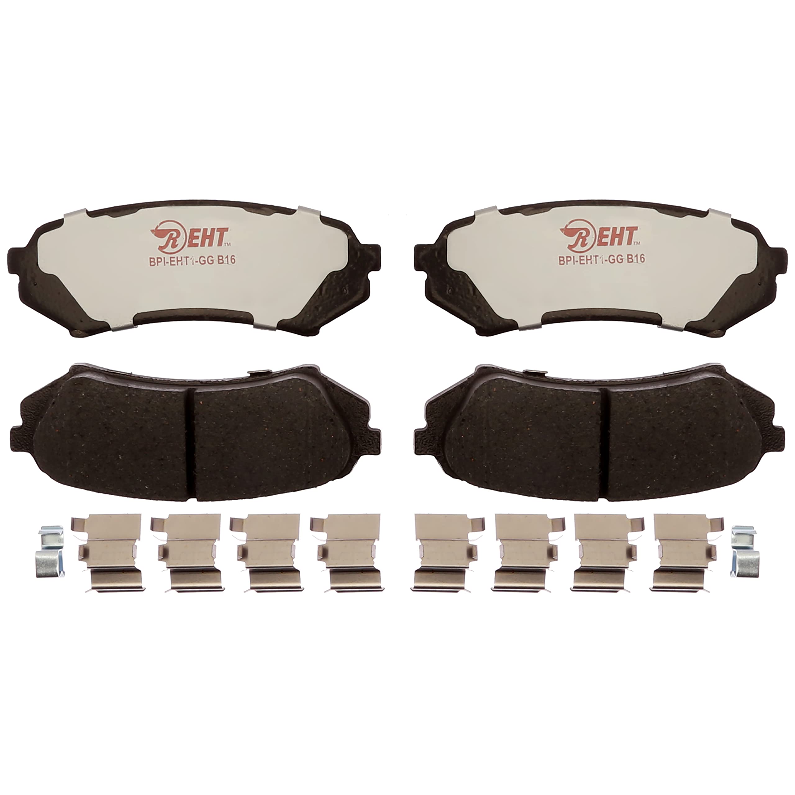 Raybestos Premium Raybestos Element3 Eht Replacement Rear Brake Pad Set For Select 1998-2007 Lexus Lx470 And 1998-2007 Toyota La