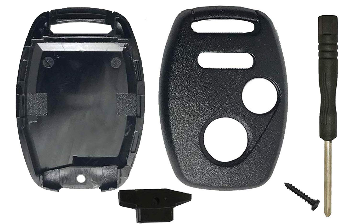 Replacement Key Fob Shell Case Fit For Honda 2010-2011 Accord Crosstour 2006-2011 Civic 2007-2013 Cr-V 2011-2015 Cr-Z 2009-2013 