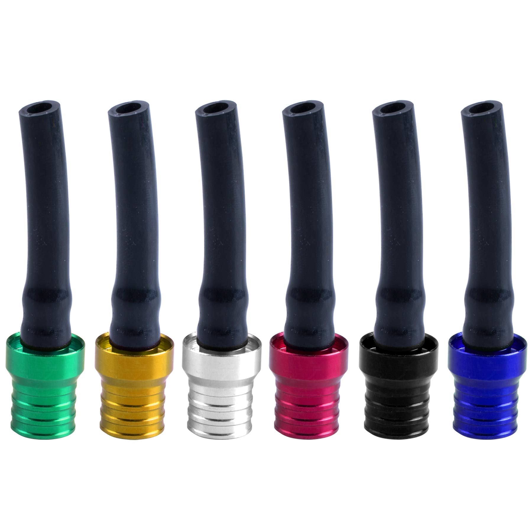 MWMNUN 6pcs Universal Tank Gas Fuel Cap Valve Vent Breather Hose Tube Compatible with 50cc 110cc 70cc 125cc Motorcycle XR CRF RM