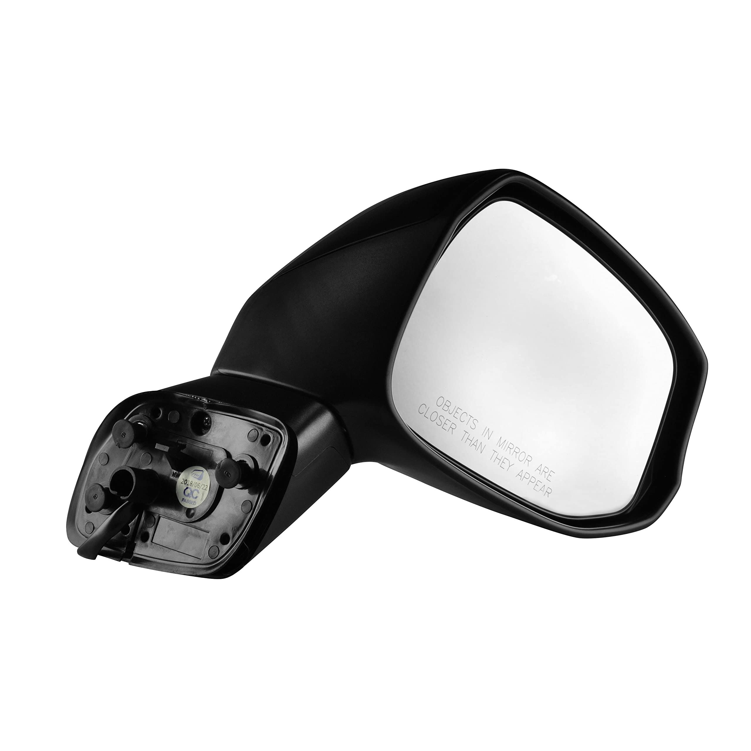 Right Passenger Side View Mirror for 2012-2013 Honda Civic - Power Operated, Non Heated, Paint to Match, Replacement Mirror - HO