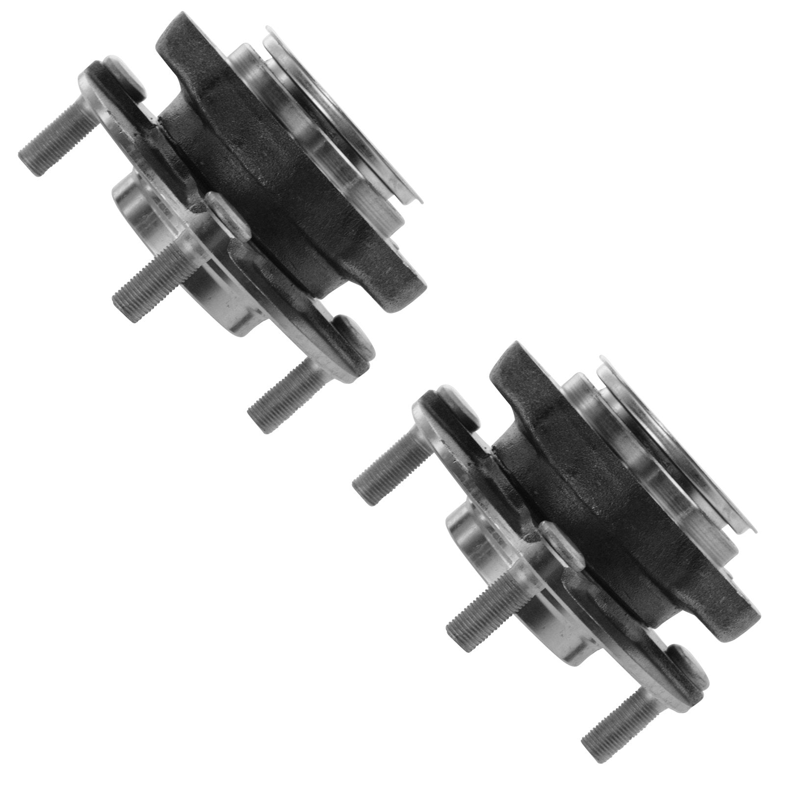 Trq Front Wheel Hub Bearings Assembly Set Compatible With 2007-2011 Nissan Versa