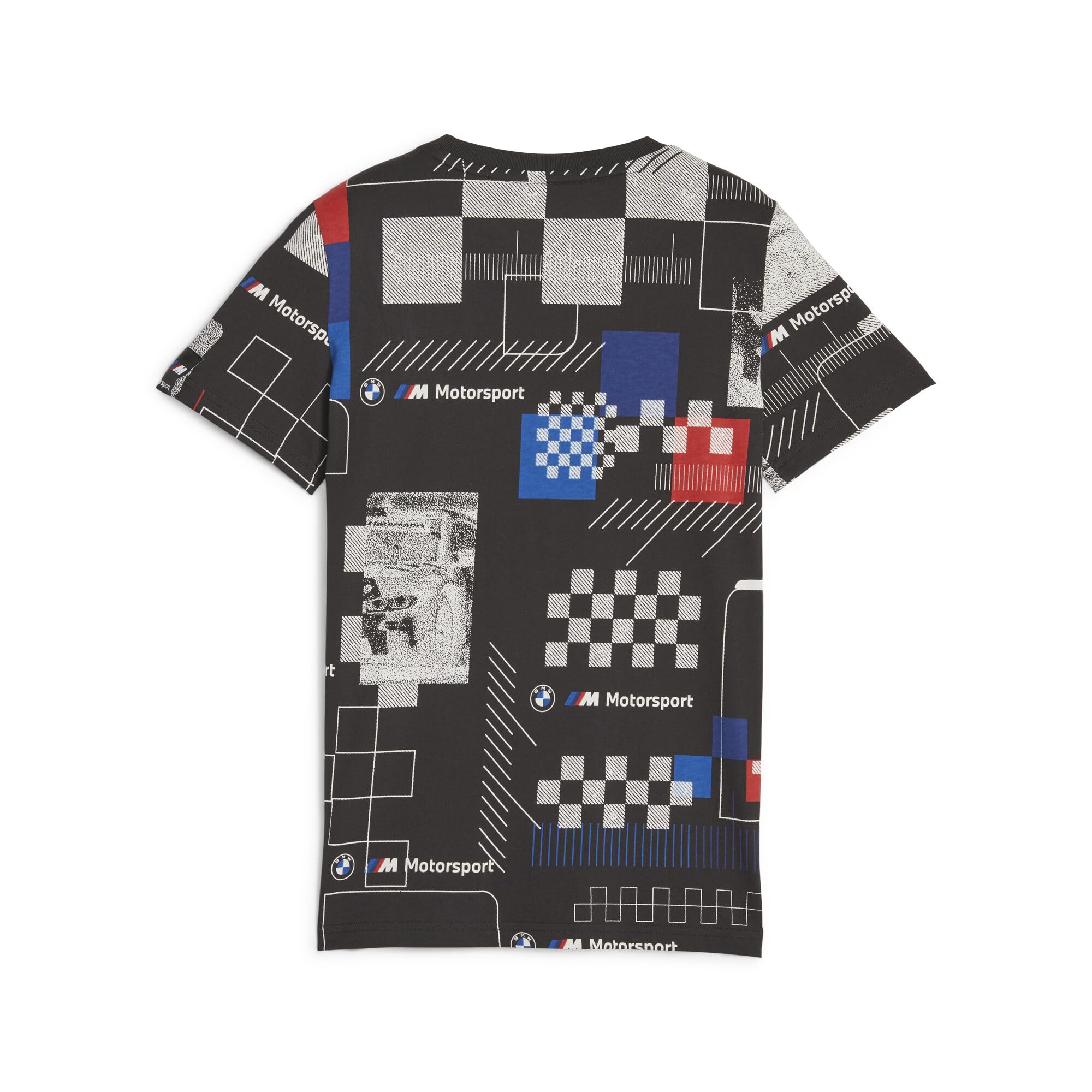 PUMA Kids' BMW M Motorsport Graphic T-Shirt, Black, X-Large