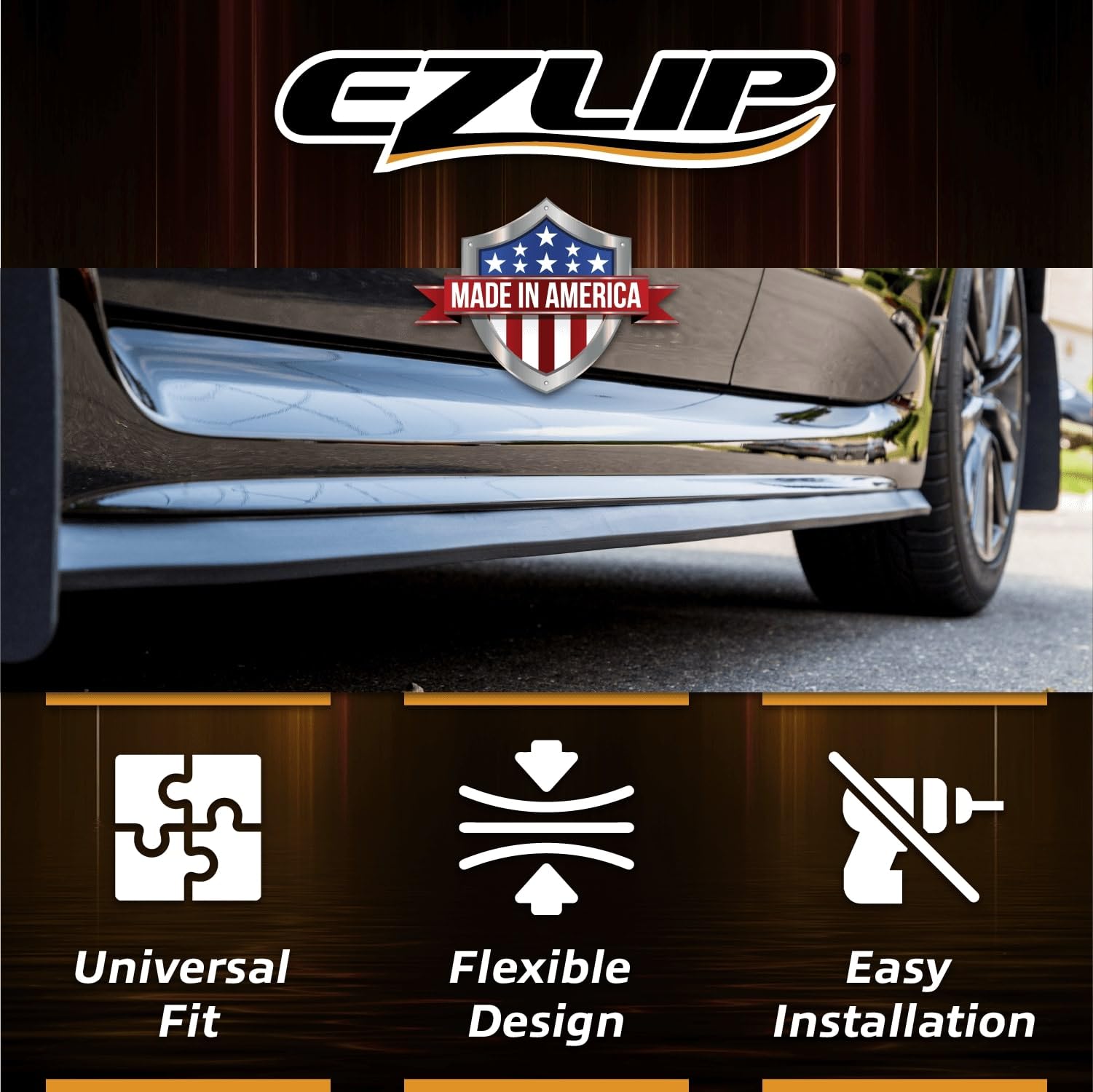 Ez Side Skirts Universal Rocker Panel Ground Effects Kit & Protector