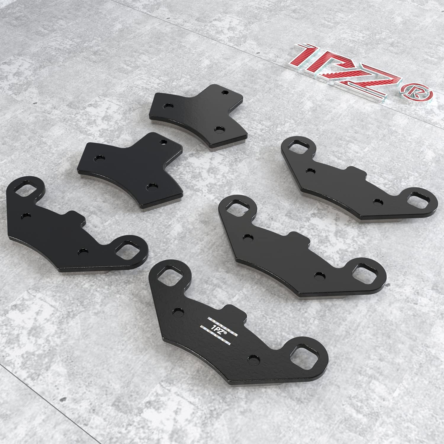 1PZ ST5-R1B Front and Rear Brake Pads Replacement for Polaris Scrambler 500 400 Trail Boss 325 330 Sportsman 500 400 335 Magnum